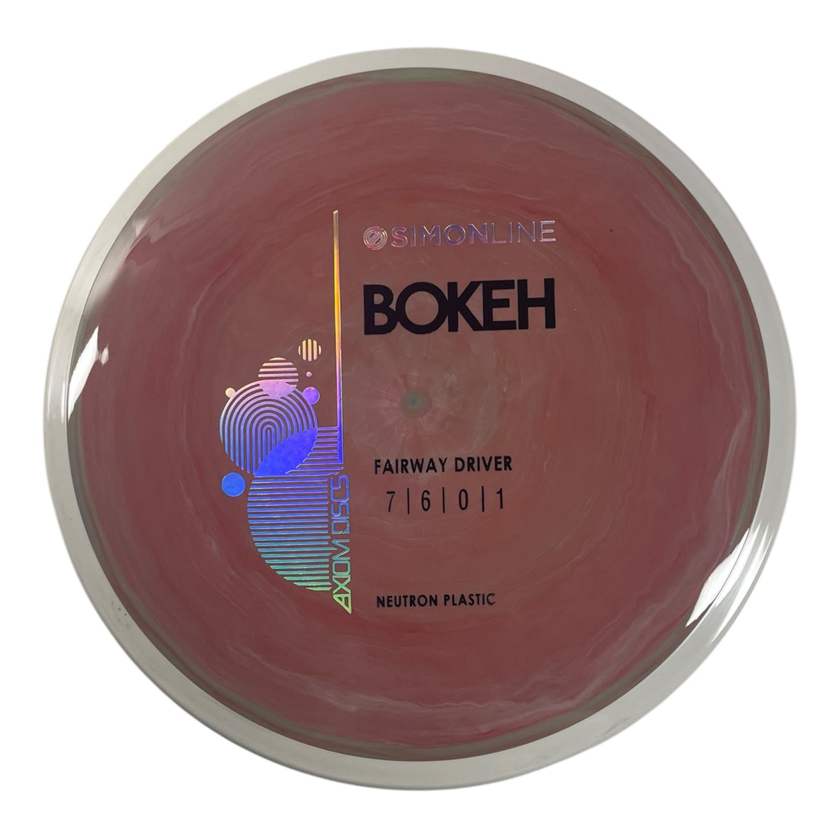 Axiom Discs Bokeh | Neutron | Red/White 167g Disc Golf