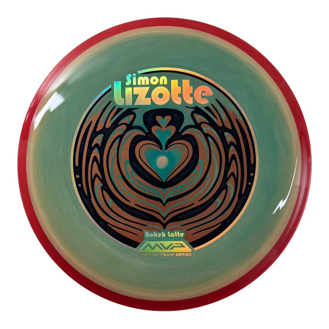 Axiom Discs Bokeh | Neutron | Swirl/Red 173g (Simon Lizotte - Bokeh Latte) Disc Golf