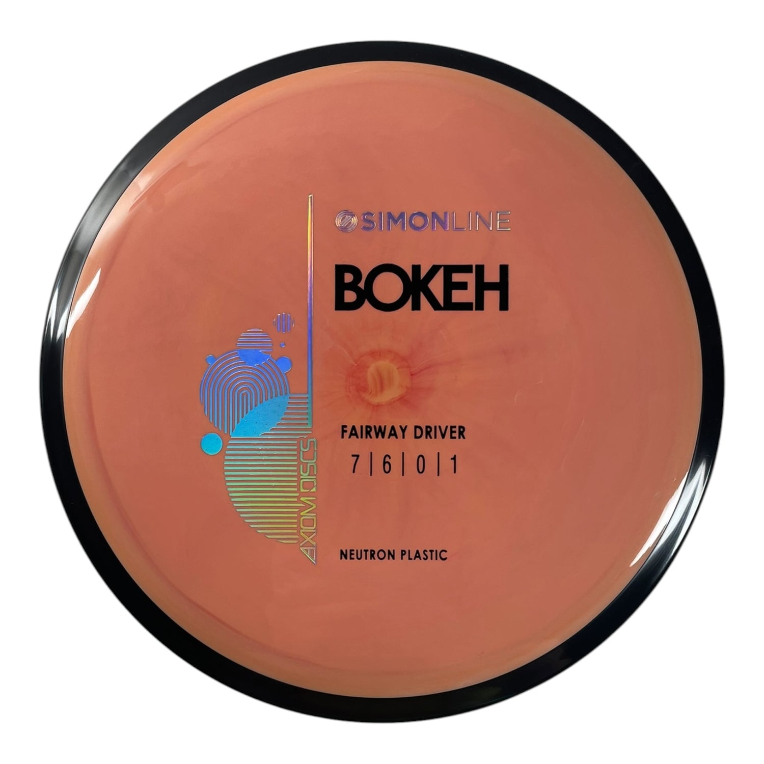 Axiom Discs Bokeh | Neutron | Tan/Black 168g Disc Golf