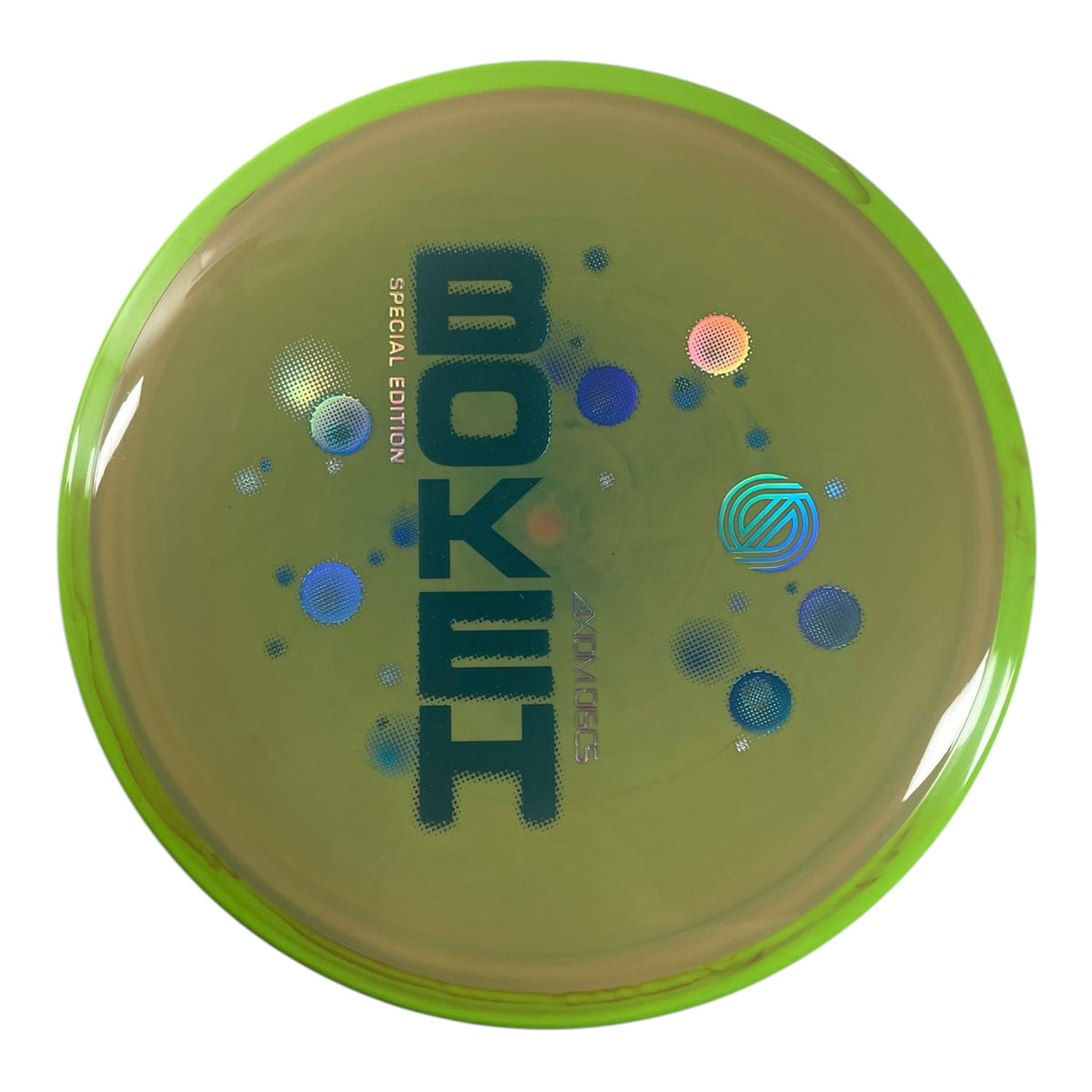 Axiom Discs Bokeh | Neutron | Tan/Yellow 168g (Special Edition) Disc Golf