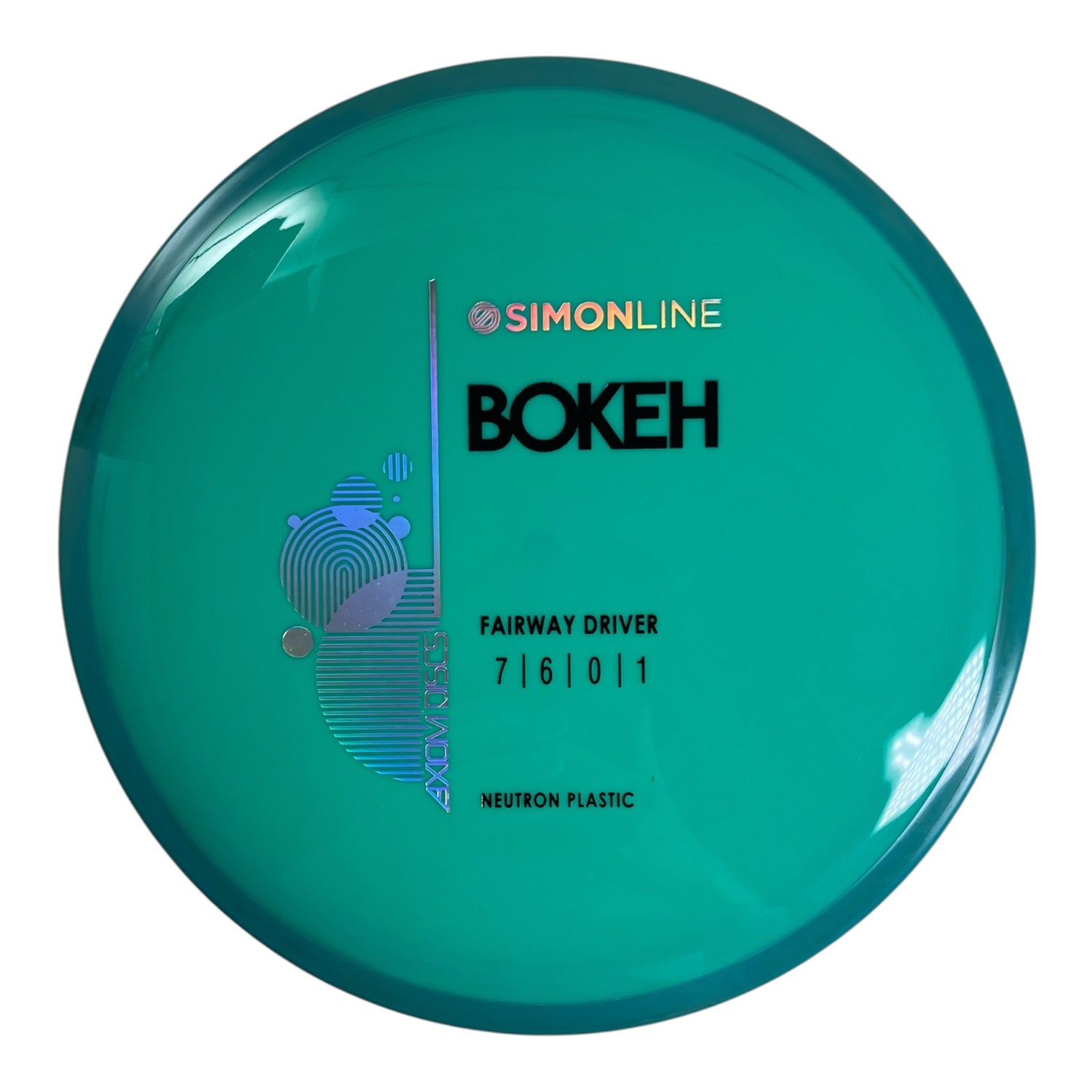 Axiom Discs Bokeh | Neutron | Teal/Blue 173g Disc Golf