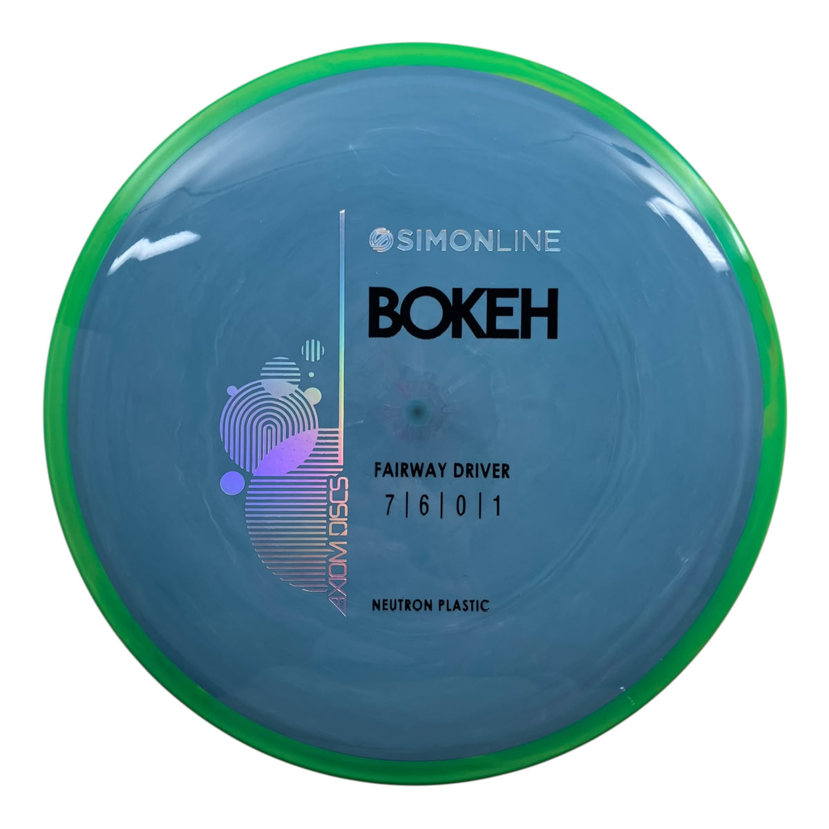 Axiom Discs Bokeh | Neutron | Teal/Green 167g Disc Golf