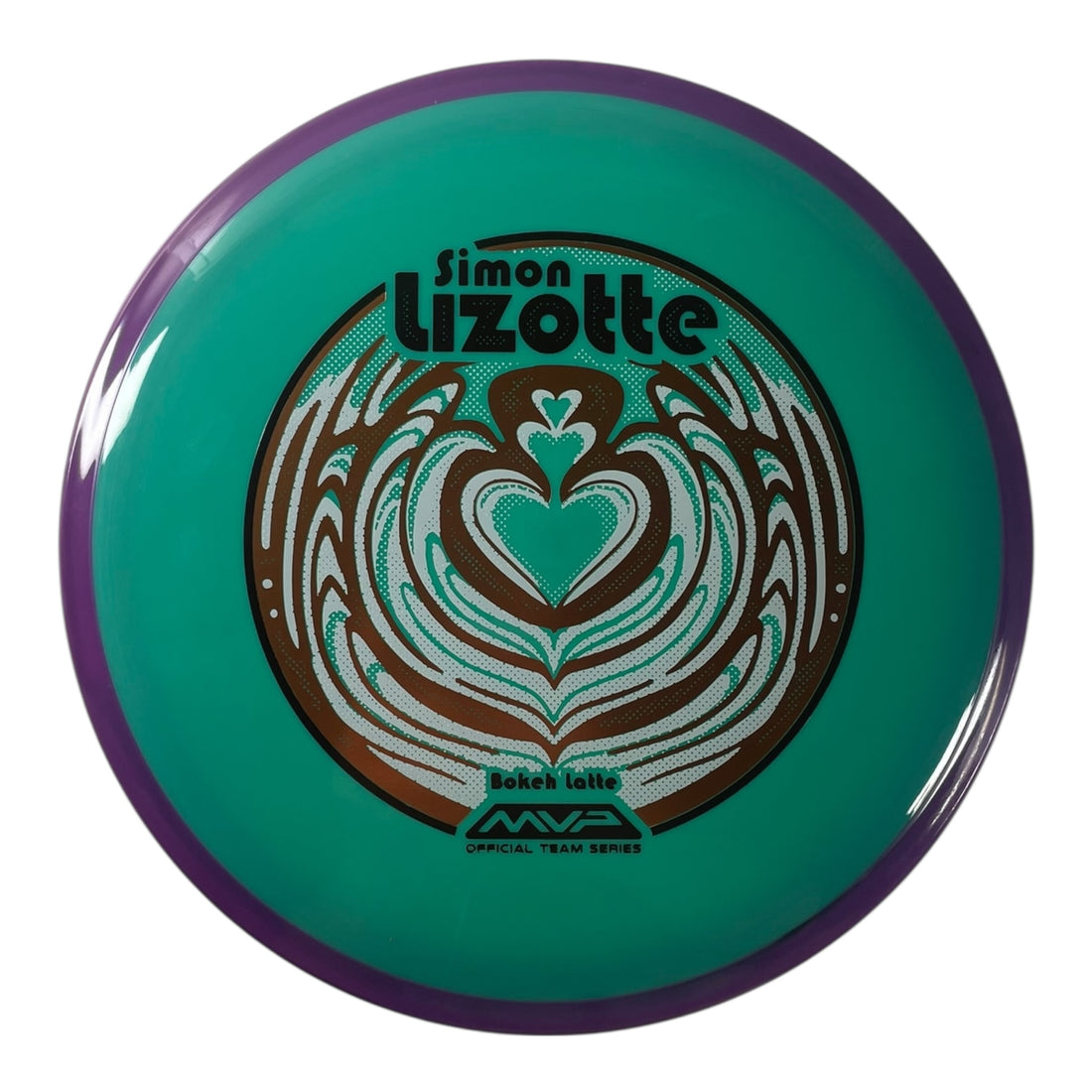Axiom Discs Bokeh | Neutron | Teal/Purple 175g (Simon Lizotte - Bokeh Latte) Disc Golf