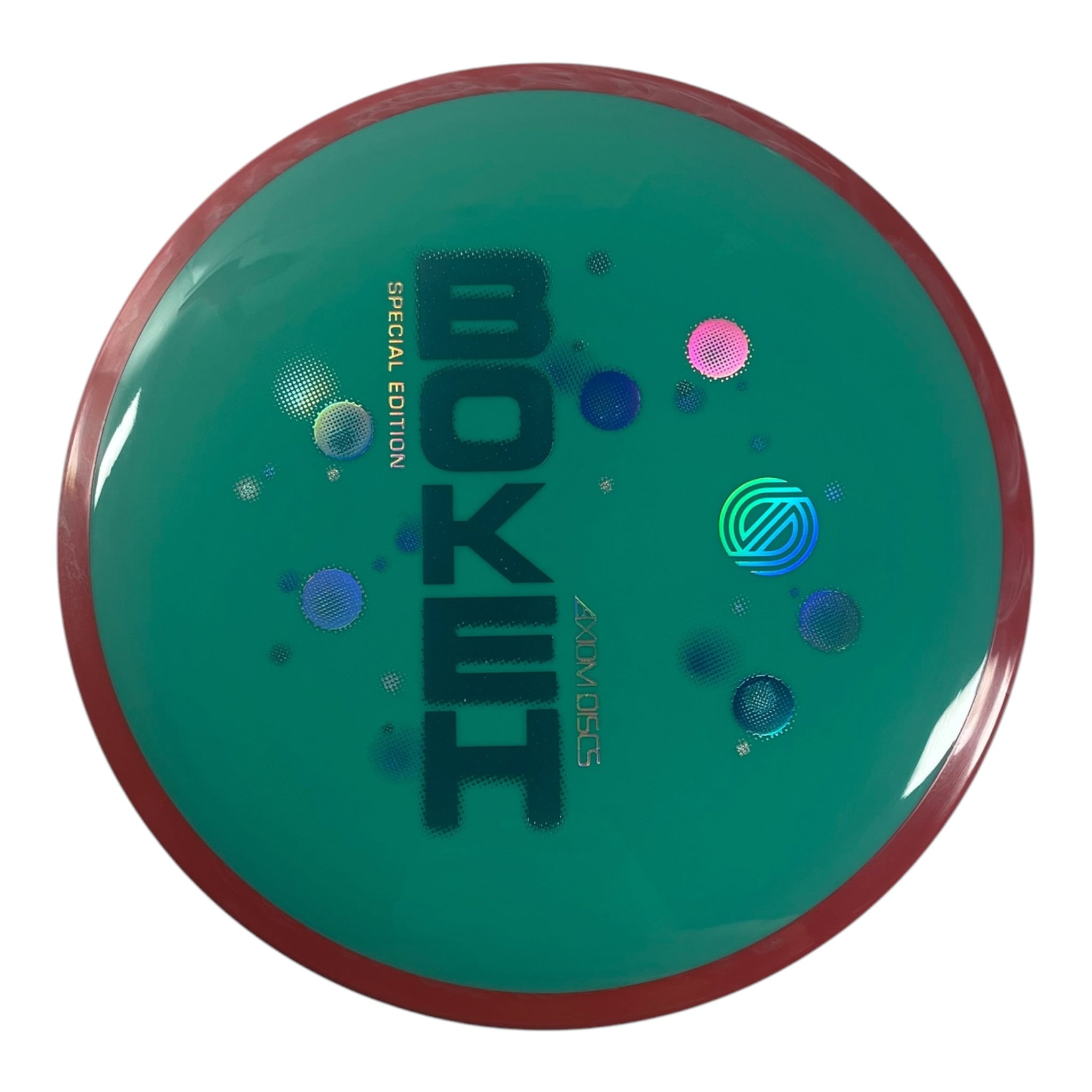 Axiom Discs Bokeh | Neutron | Teal/Red 173g (Special Edition) Disc Golf
