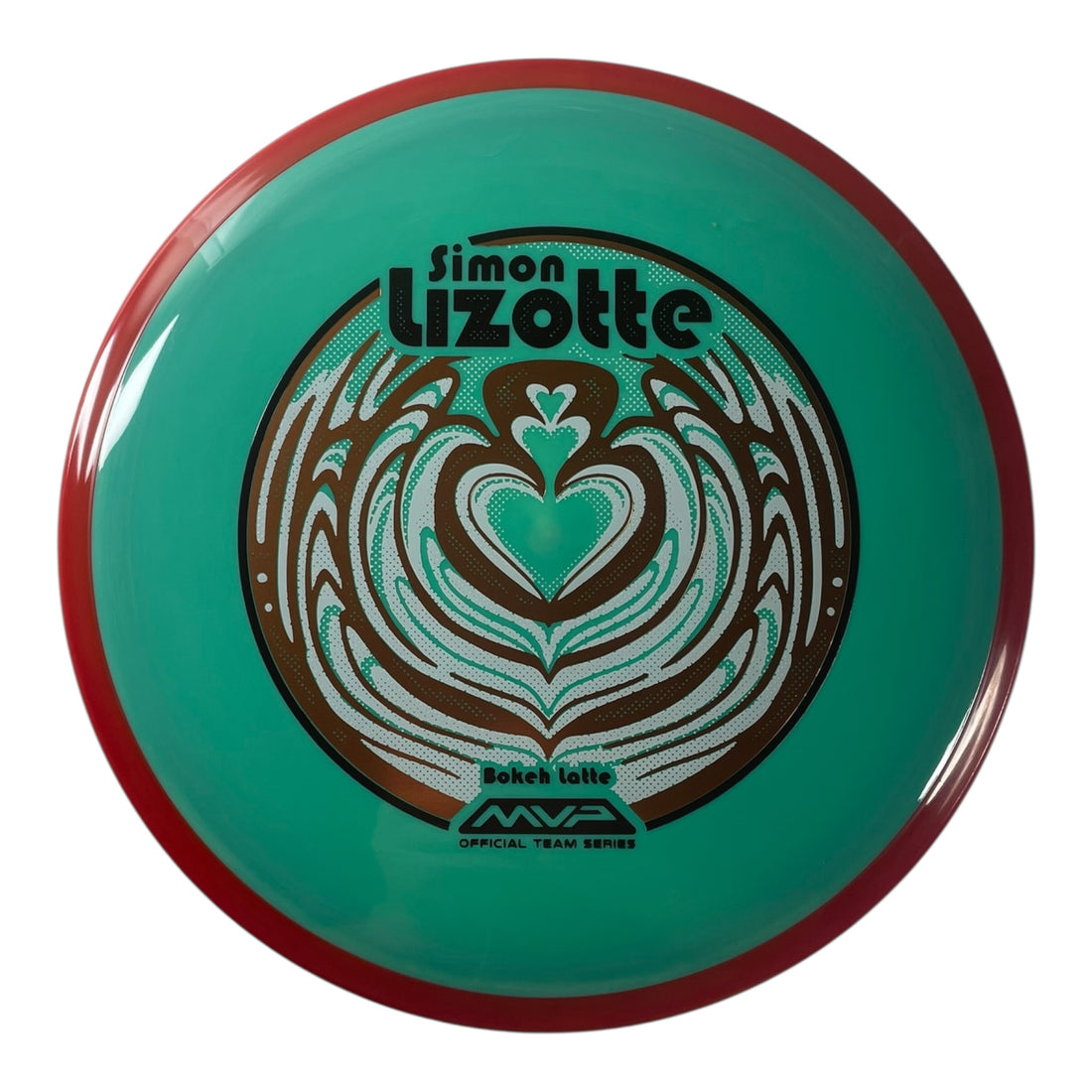 Axiom Discs Bokeh | Neutron | Teal/Red 175g (Simon Lizotte - Bokeh Latte) Disc Golf
