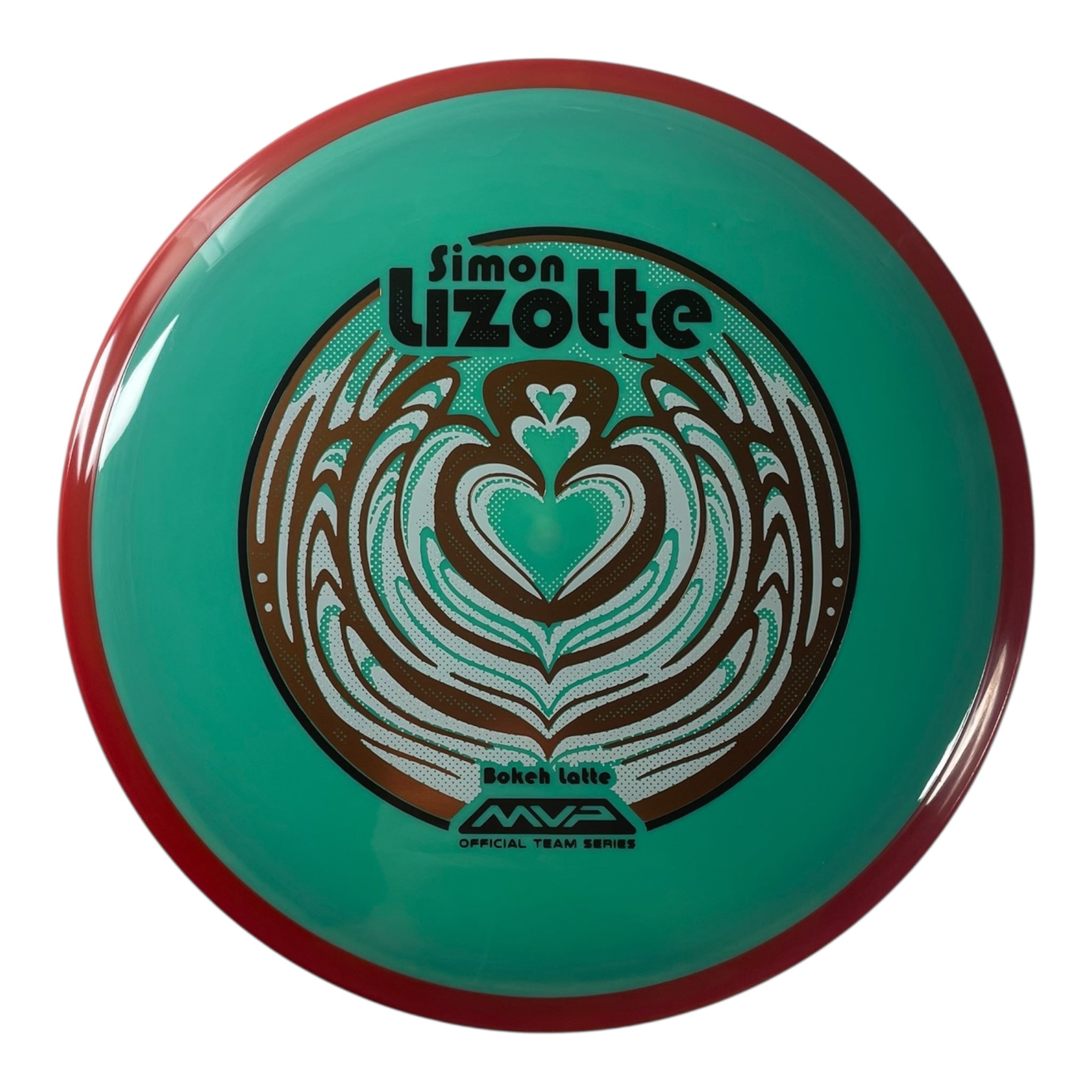 Axiom Discs Bokeh | Neutron | Teal/Red 175g (Simon Lizotte - Bokeh Latte) Disc Golf