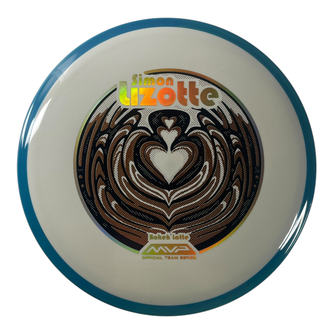 Axiom Discs Bokeh | Neutron | White/Blue 168g (Simon Lizotte - Bokeh Latte) Disc Golf
