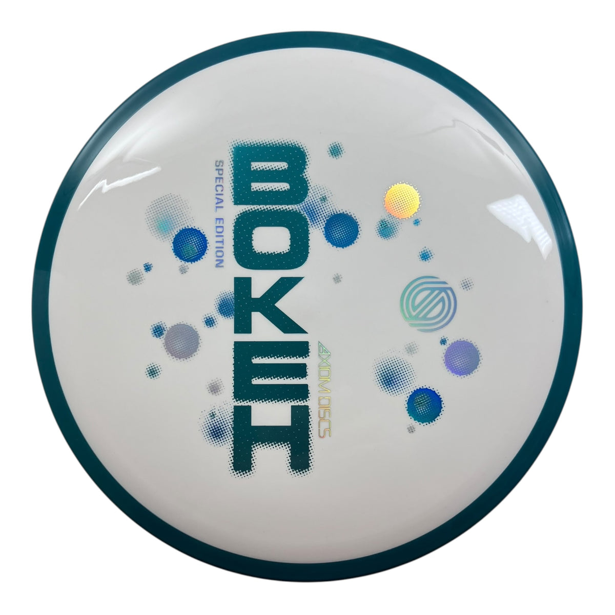 Axiom Discs Bokeh | Neutron | White/Blue 174g (Special Edition) Disc Golf