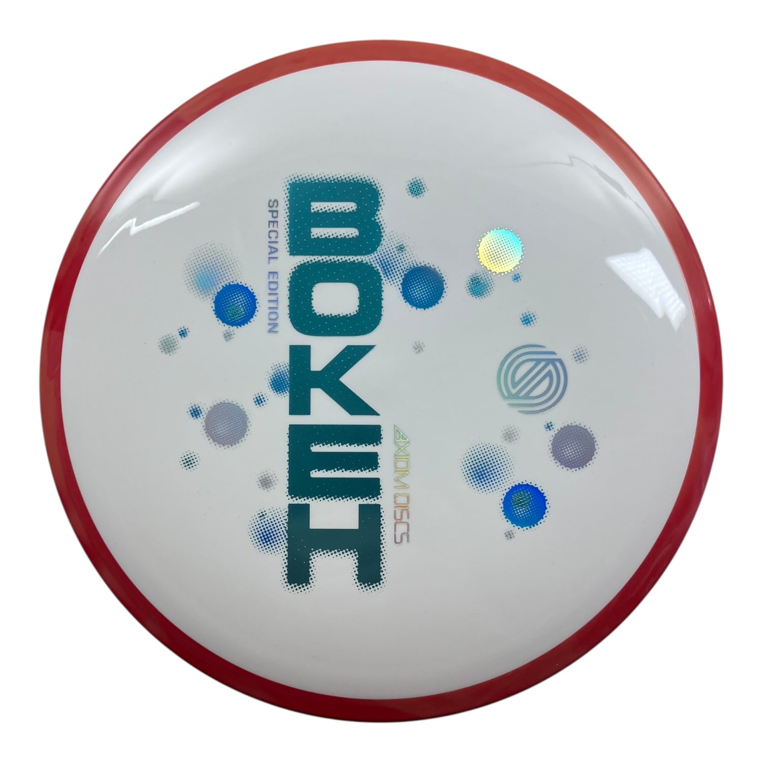 Axiom Discs Bokeh | Neutron | White/Red 169g (Special Edition) Disc Golf