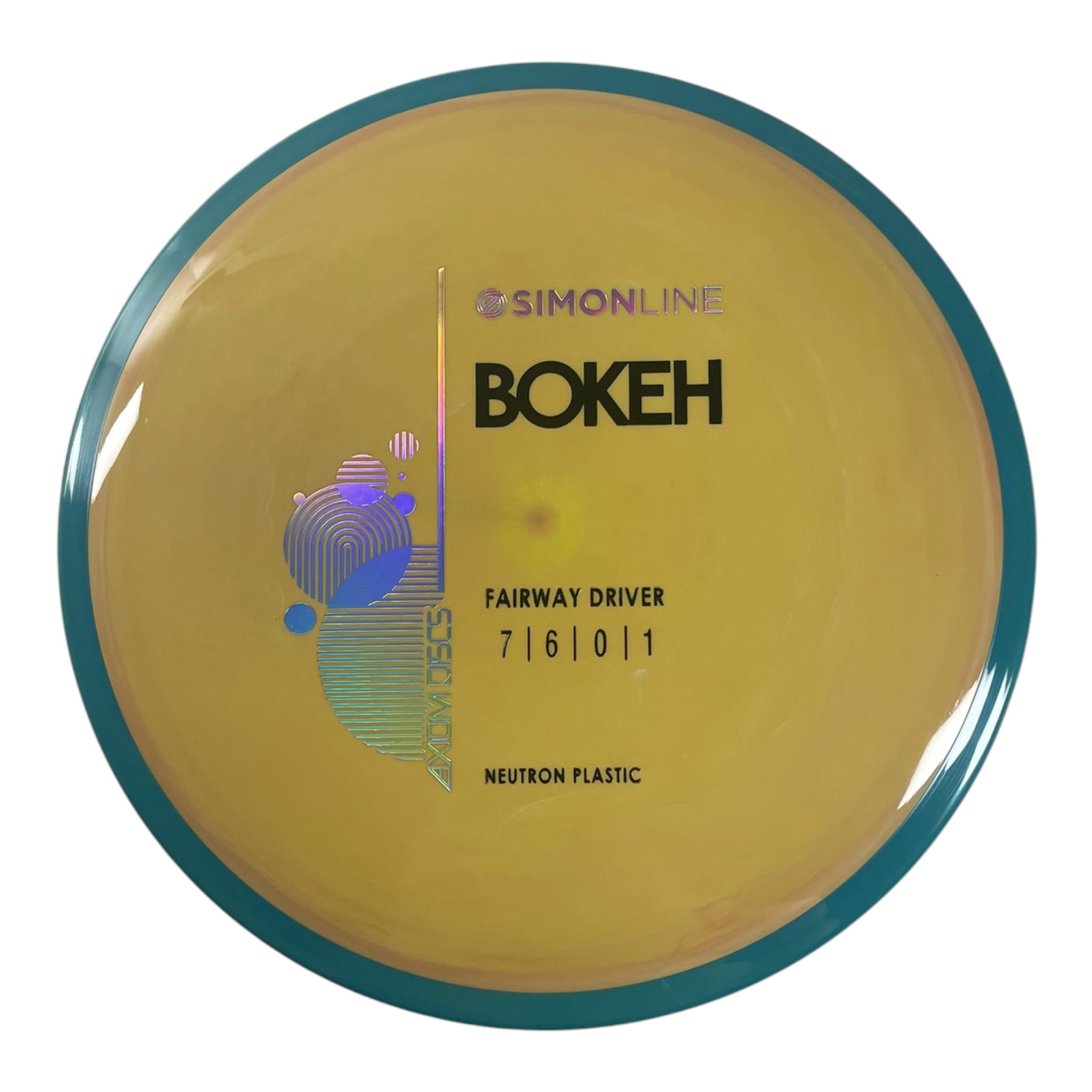 Axiom Discs Bokeh | Neutron | Yellow/Blue 166g Disc Golf