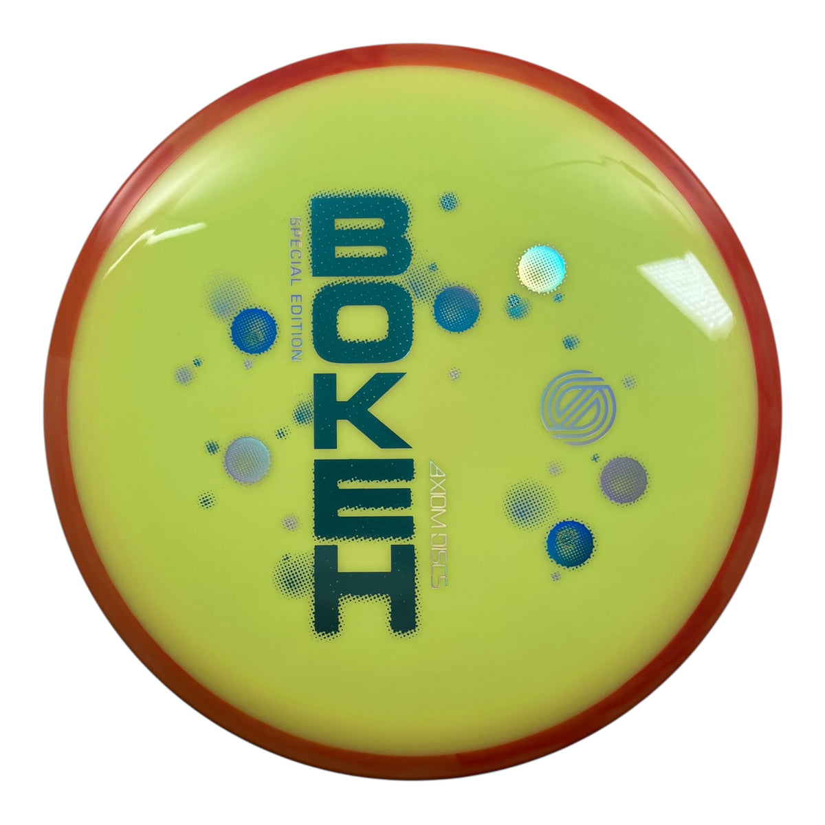 Axiom Discs Bokeh | Neutron | Yellow/Orange 167g (Special Edition) Disc Golf