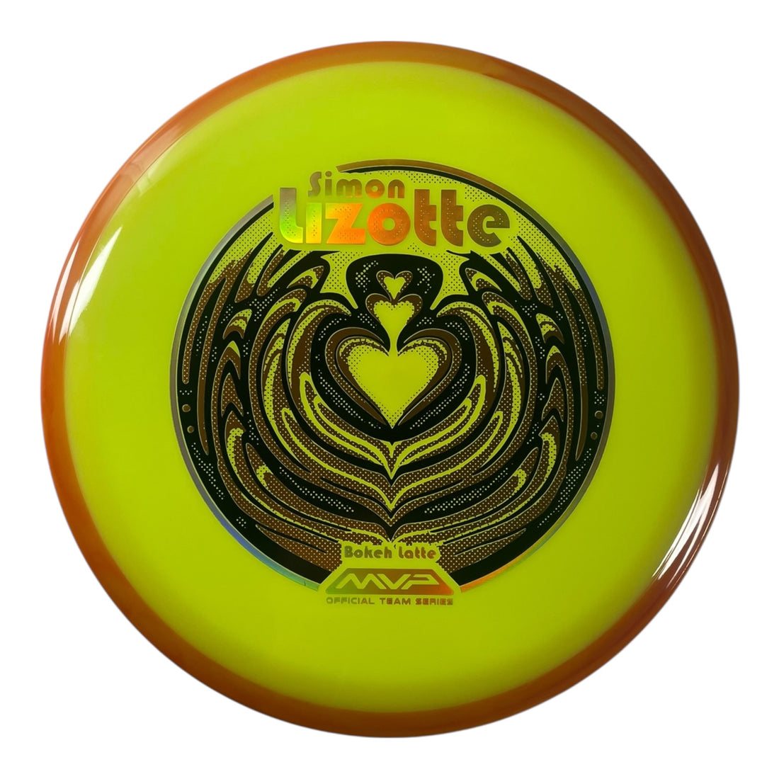 Axiom Discs Bokeh | Neutron | Yellow/Orange 168g (Simon Lizotte - Bokeh Latte) Disc Golf