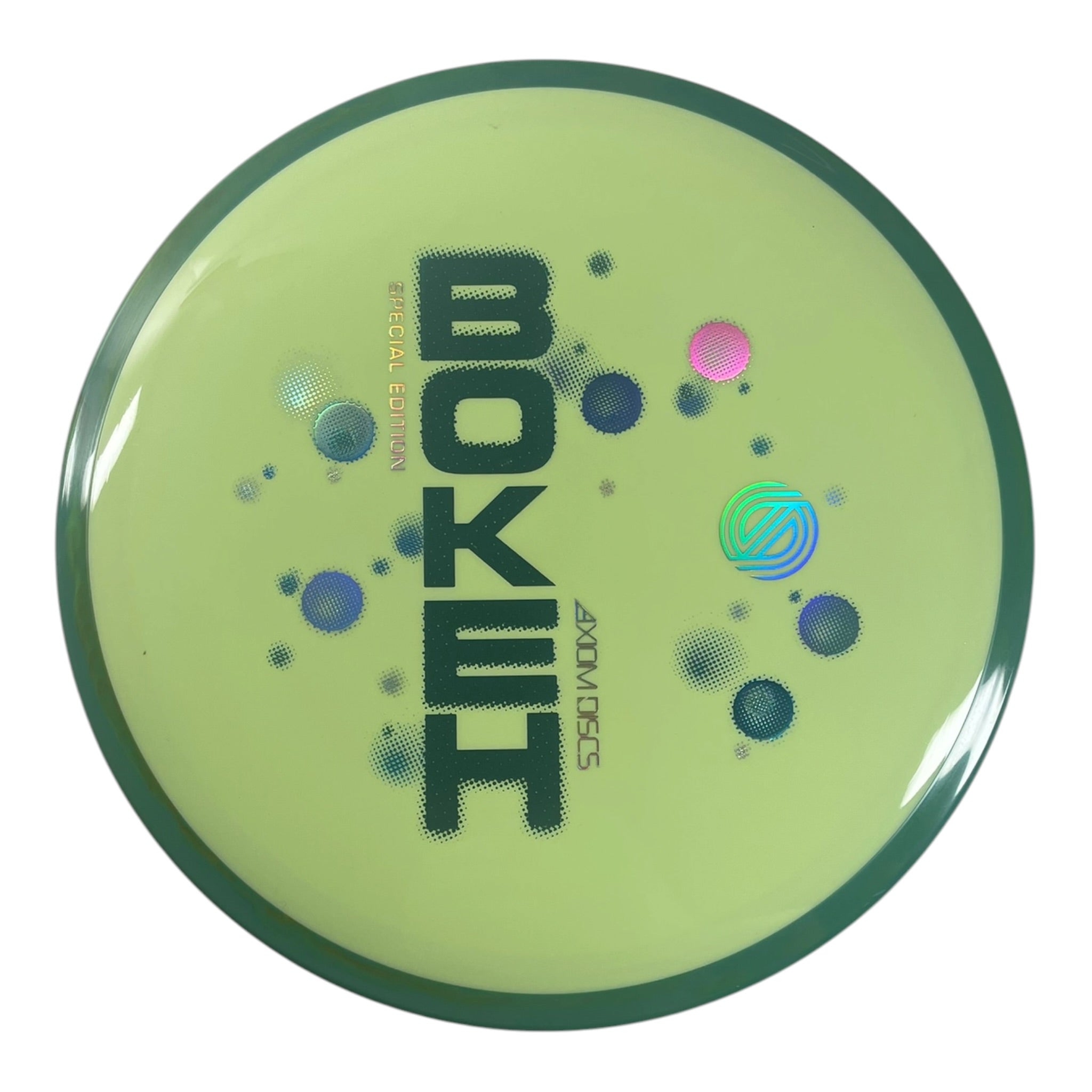 Axiom Discs Bokeh | Neutron | Yellow/Teal 174g (Special Edition) Disc Golf