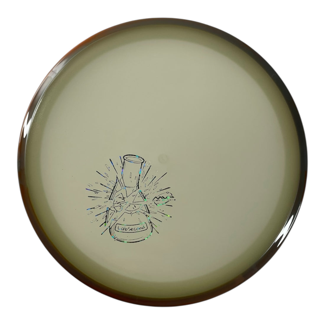 Axiom Discs Crave - Lab Second | Eclipse Color Glow | Teal Glow/Orange 169g Disc Golf