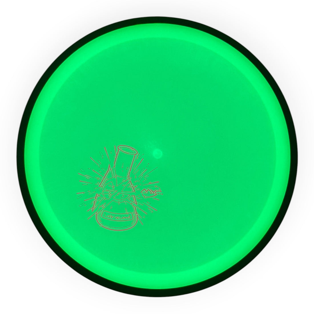 Axiom Discs Crave - Lab Second | Eclipse | Glow/Green 172g Disc Golf