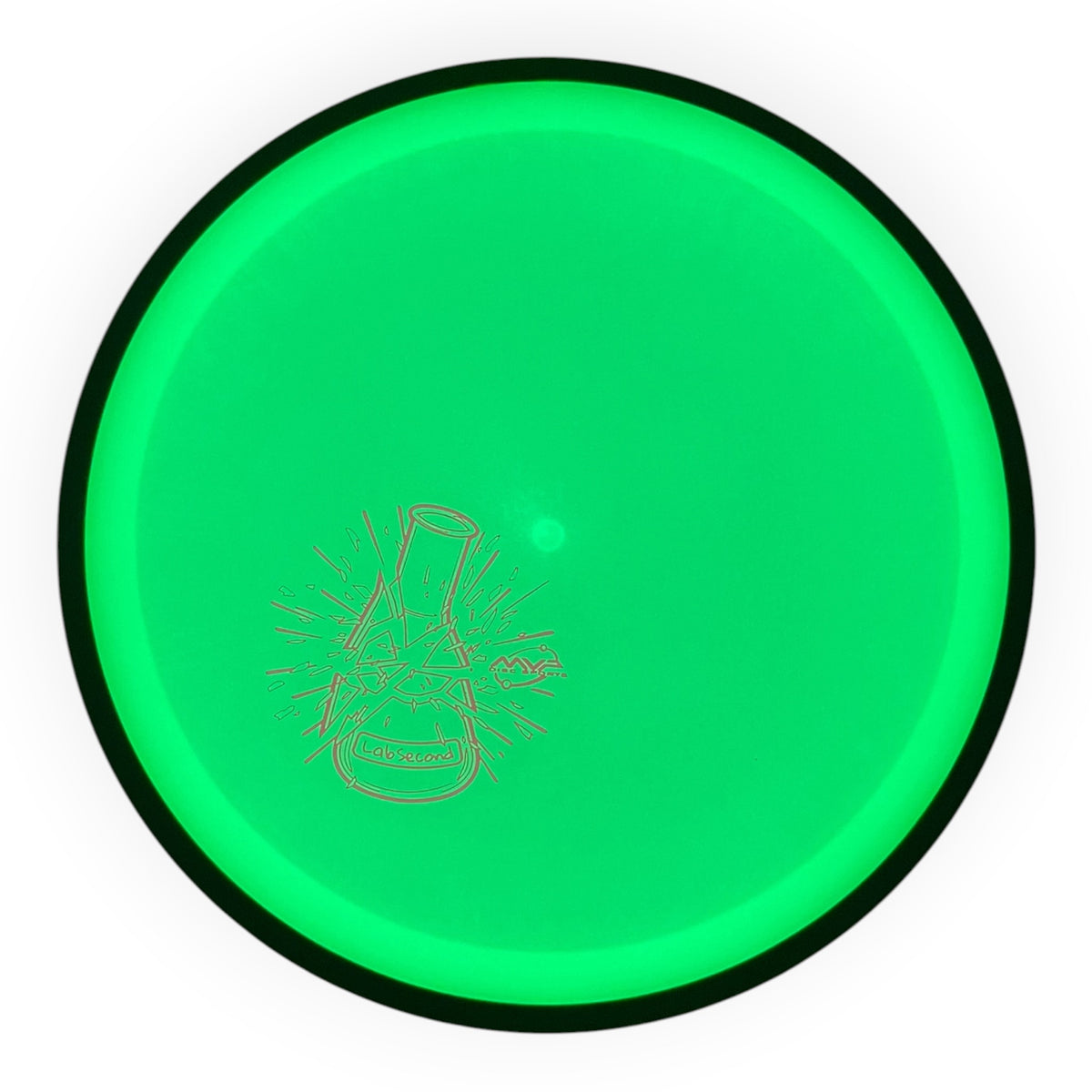 Axiom Discs Crave - Lab Second | Eclipse | Glow/Green 172g Disc Golf