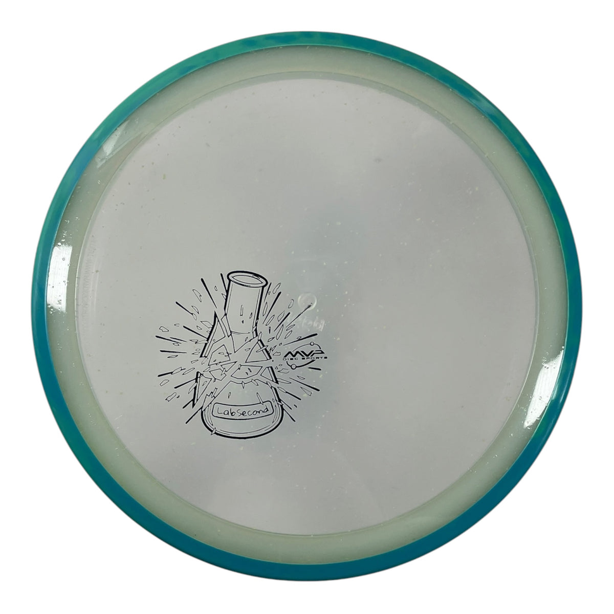 Axiom Discs Crave - Lab Second | Particle Proton | Clear/Teal 166g Disc Golf