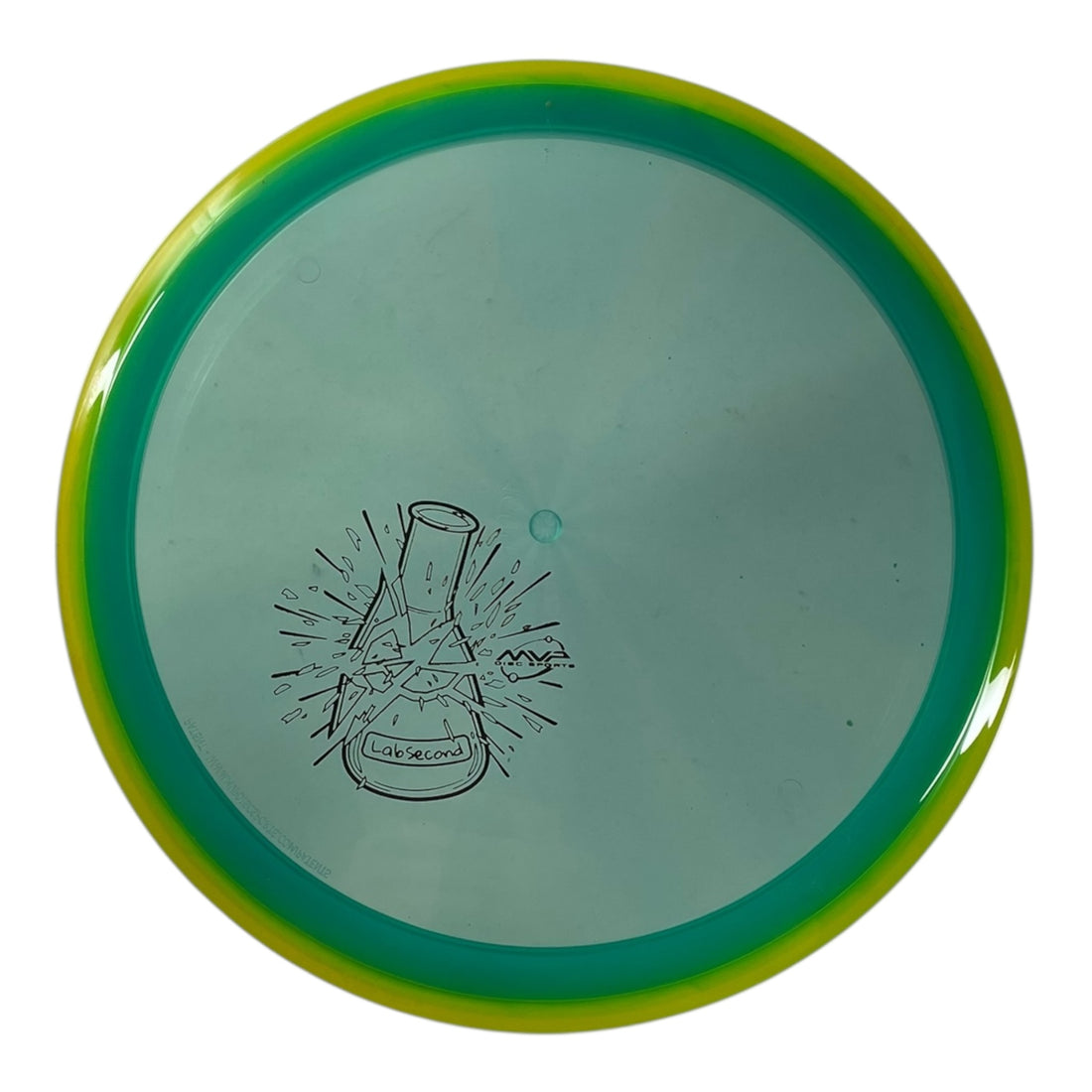Axiom Discs Crave - Lab Second | Prism Proton | Teal/Yellow 160g Disc Golf