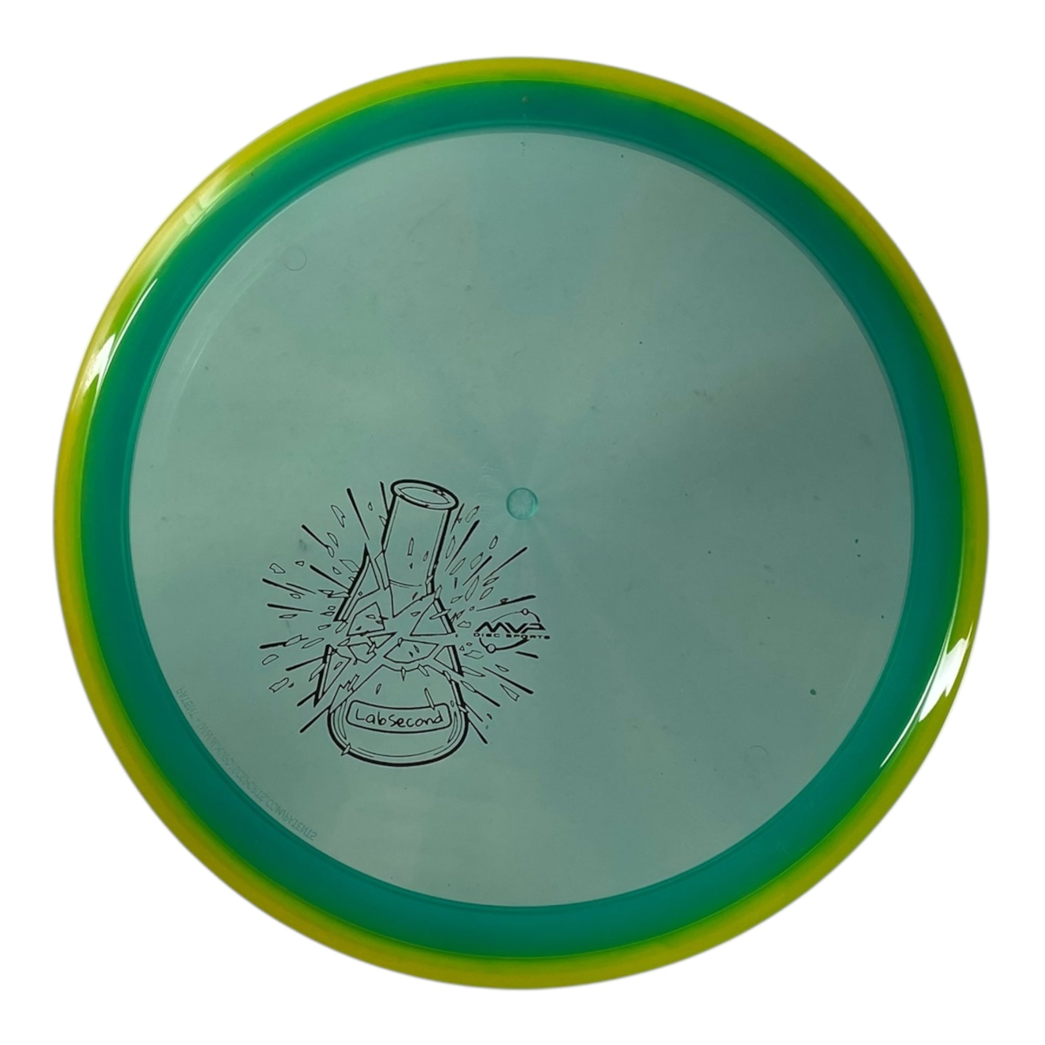 Axiom Discs Crave - Lab Second | Prism Proton | Teal/Yellow 160g Disc Golf