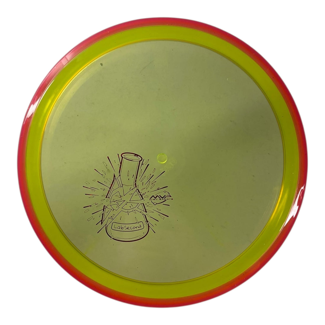 Axiom Discs Crave - Lab Second | Prism Proton | Yellow/Pink 159g Disc Golf