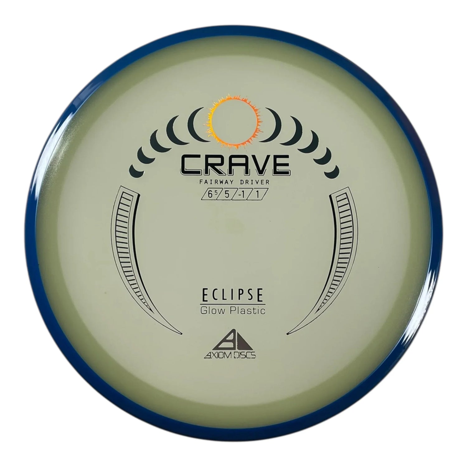Axiom Discs Crave | Eclipse | Glow/Blue 168g Disc Golf