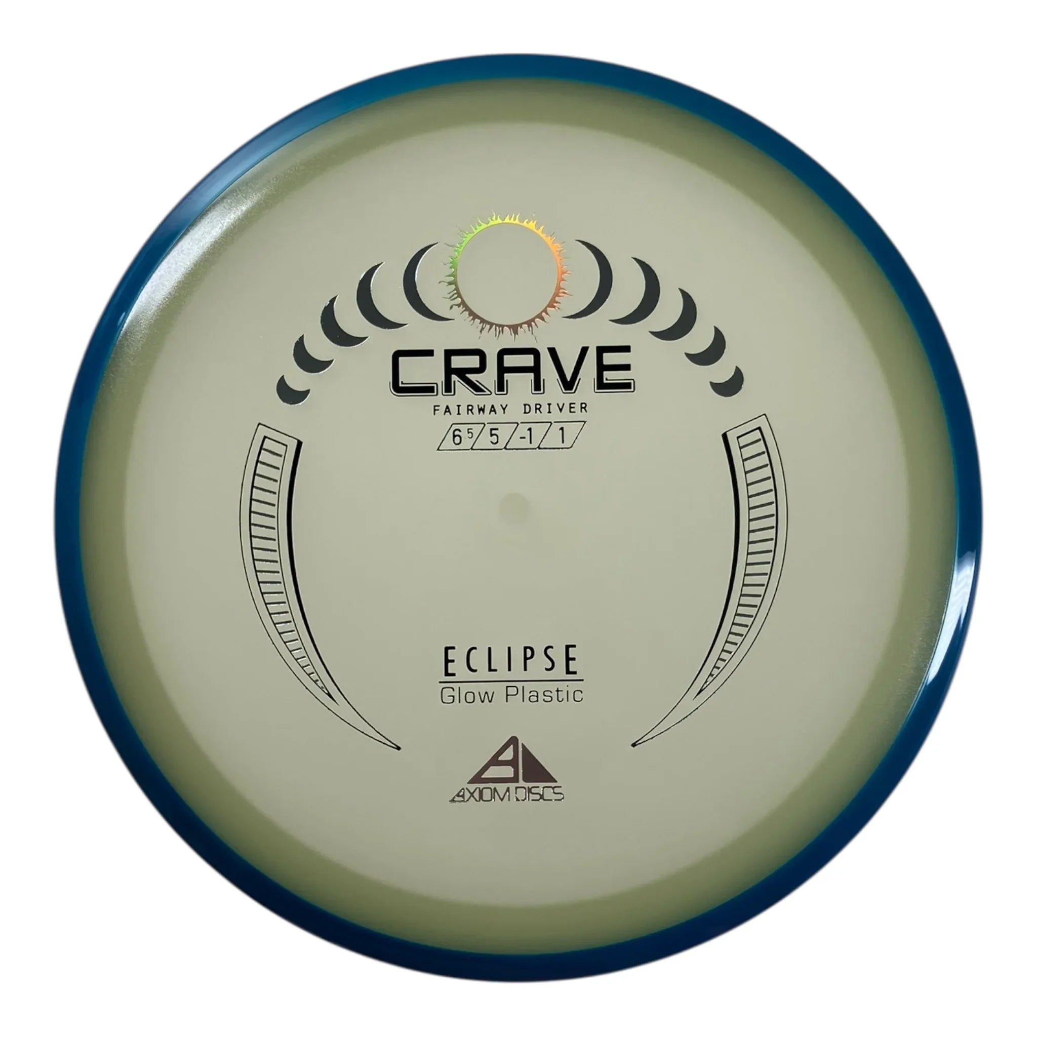 Axiom Discs Crave | Eclipse | Glow/Blue 169g Disc Golf