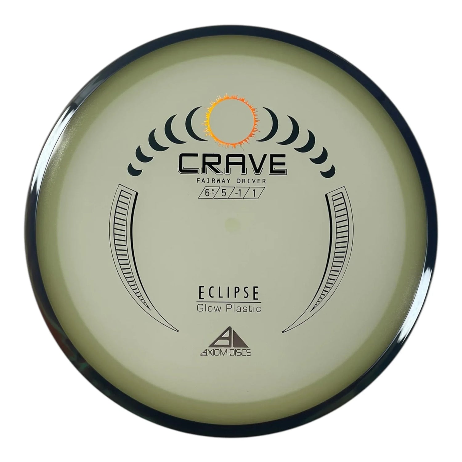 Axiom Discs Crave | Eclipse | Glow/Grey 168g Disc Golf
