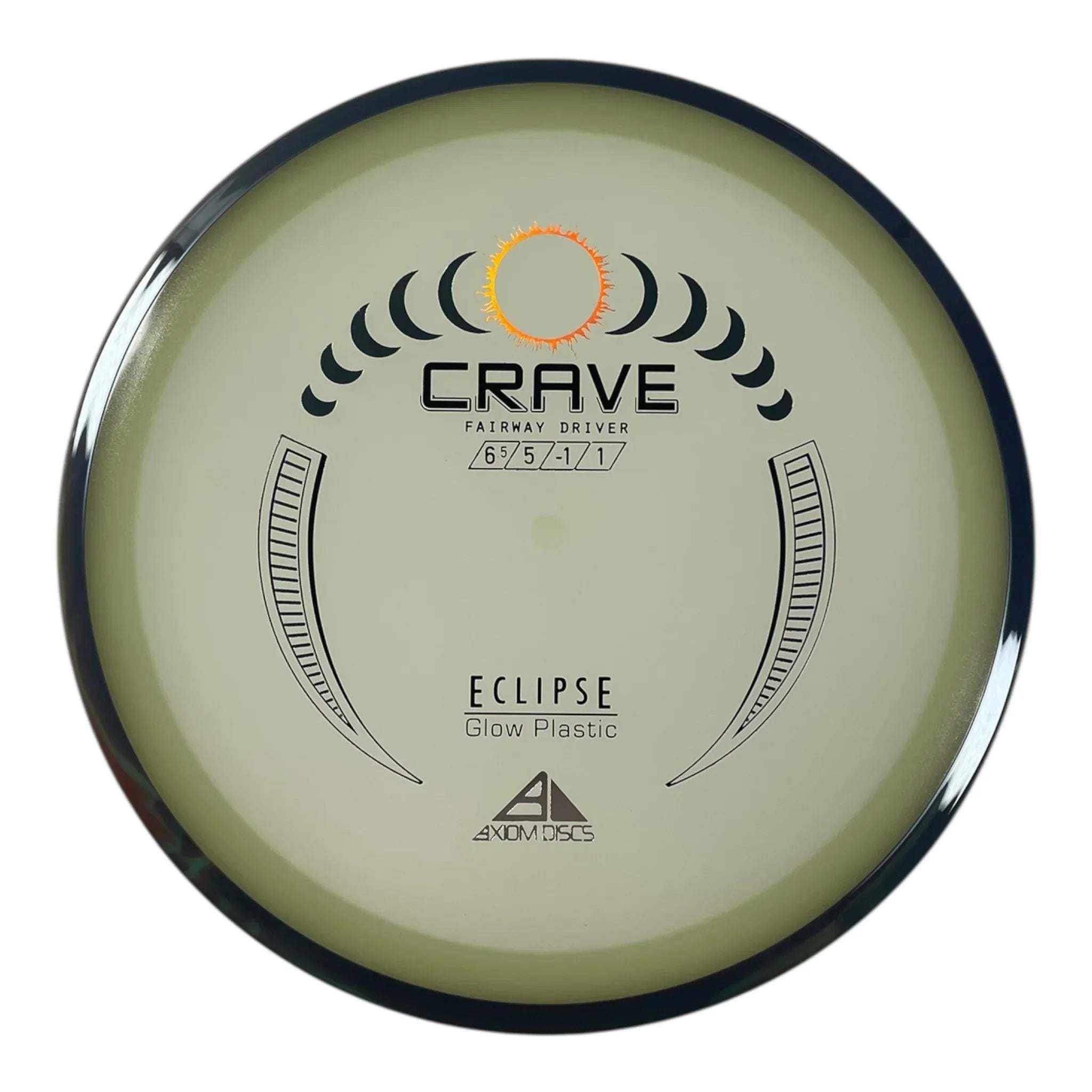 Axiom Discs Crave | Eclipse | Glow/Grey 168g Disc Golf