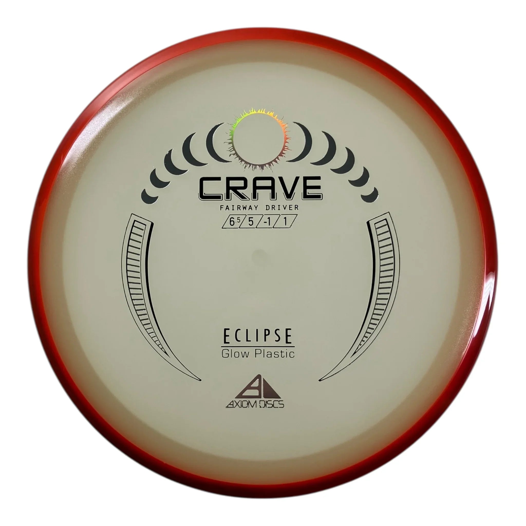 Axiom Discs Crave | Eclipse | Glow/Orange 168g Disc Golf