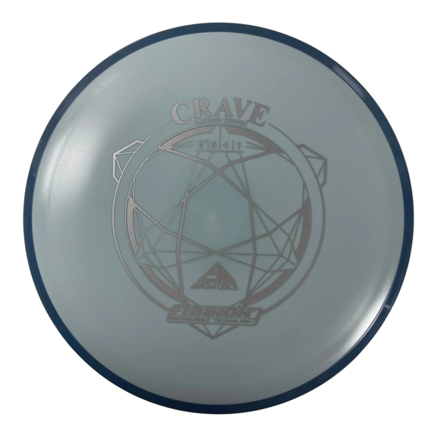 Axiom Discs Crave | Fission | Blue/Blue 162g Disc Golf