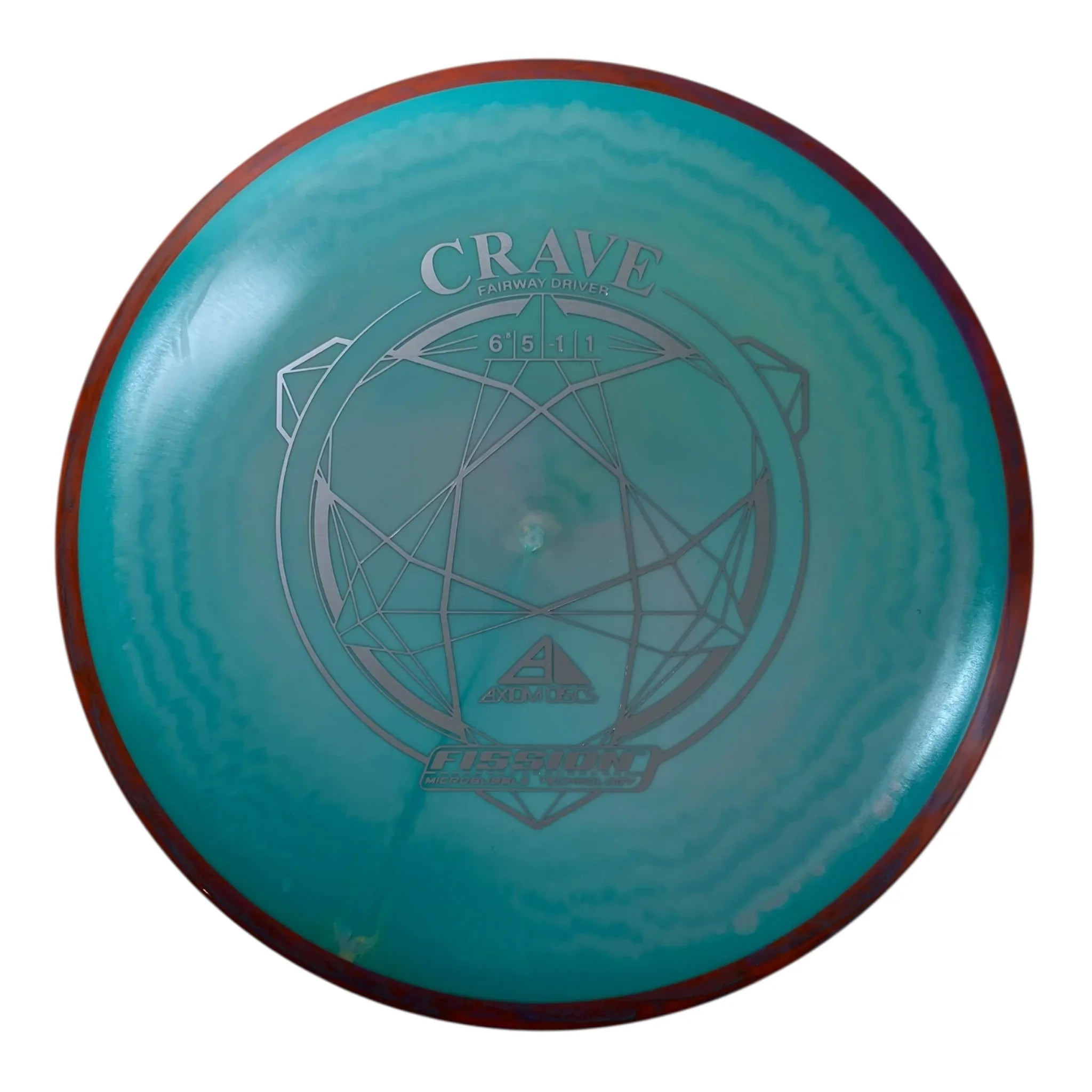 Axiom Discs Crave | Fission | Blue/Orange 168g Disc Golf