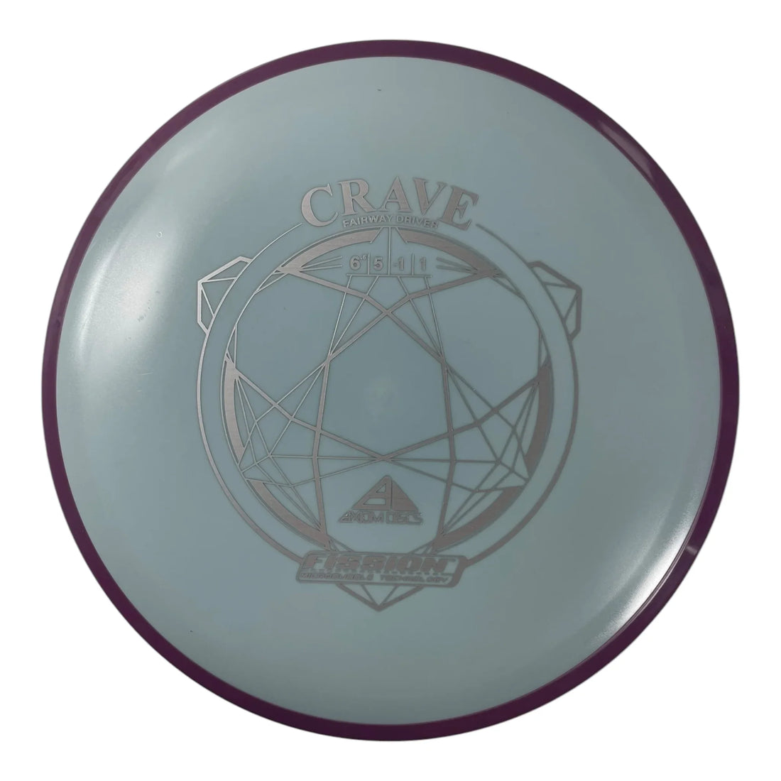 Axiom Discs Crave | Fission | Blue/Purple 164g Disc Golf