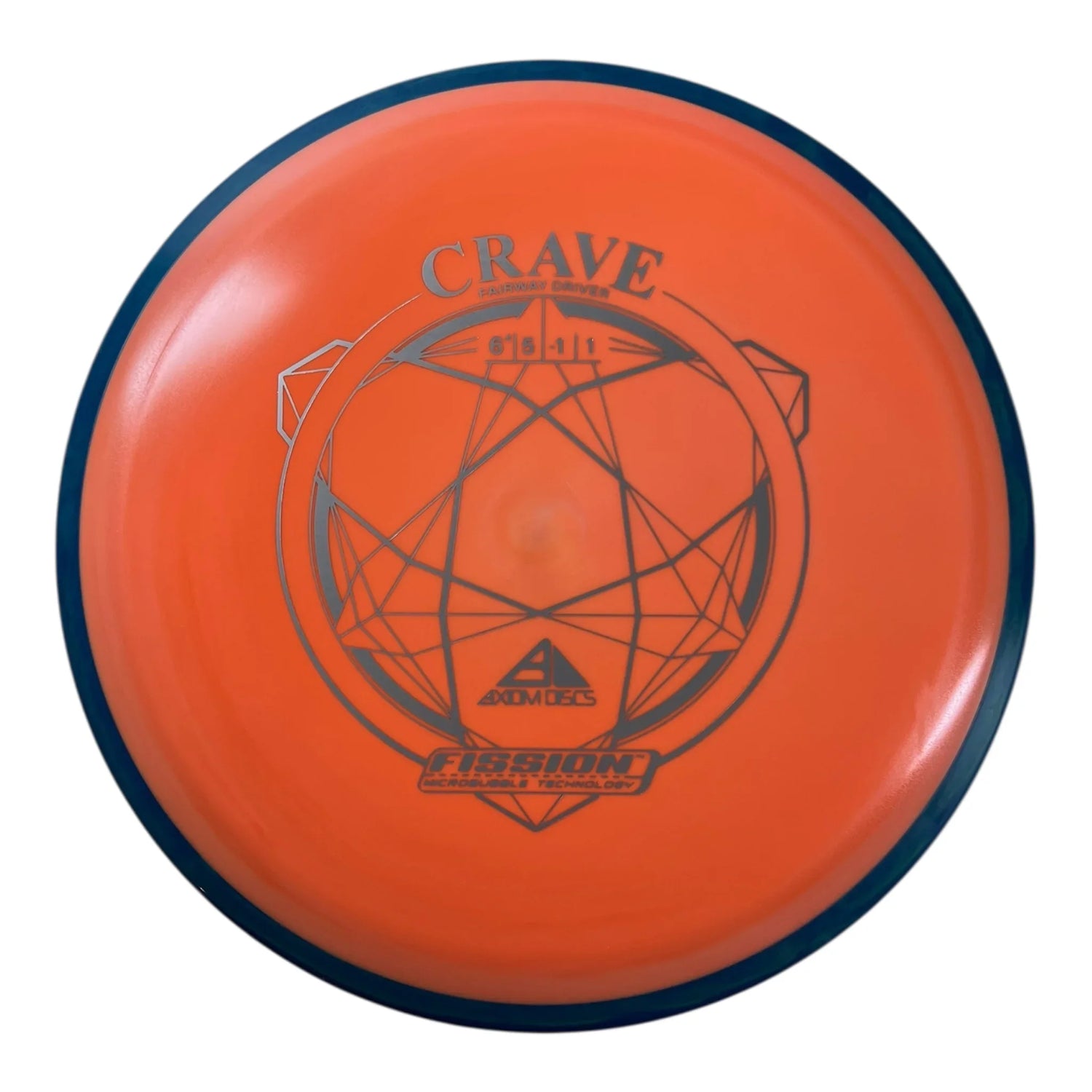 Axiom Discs Crave | Fission | Orange/Blue 165g Disc Golf