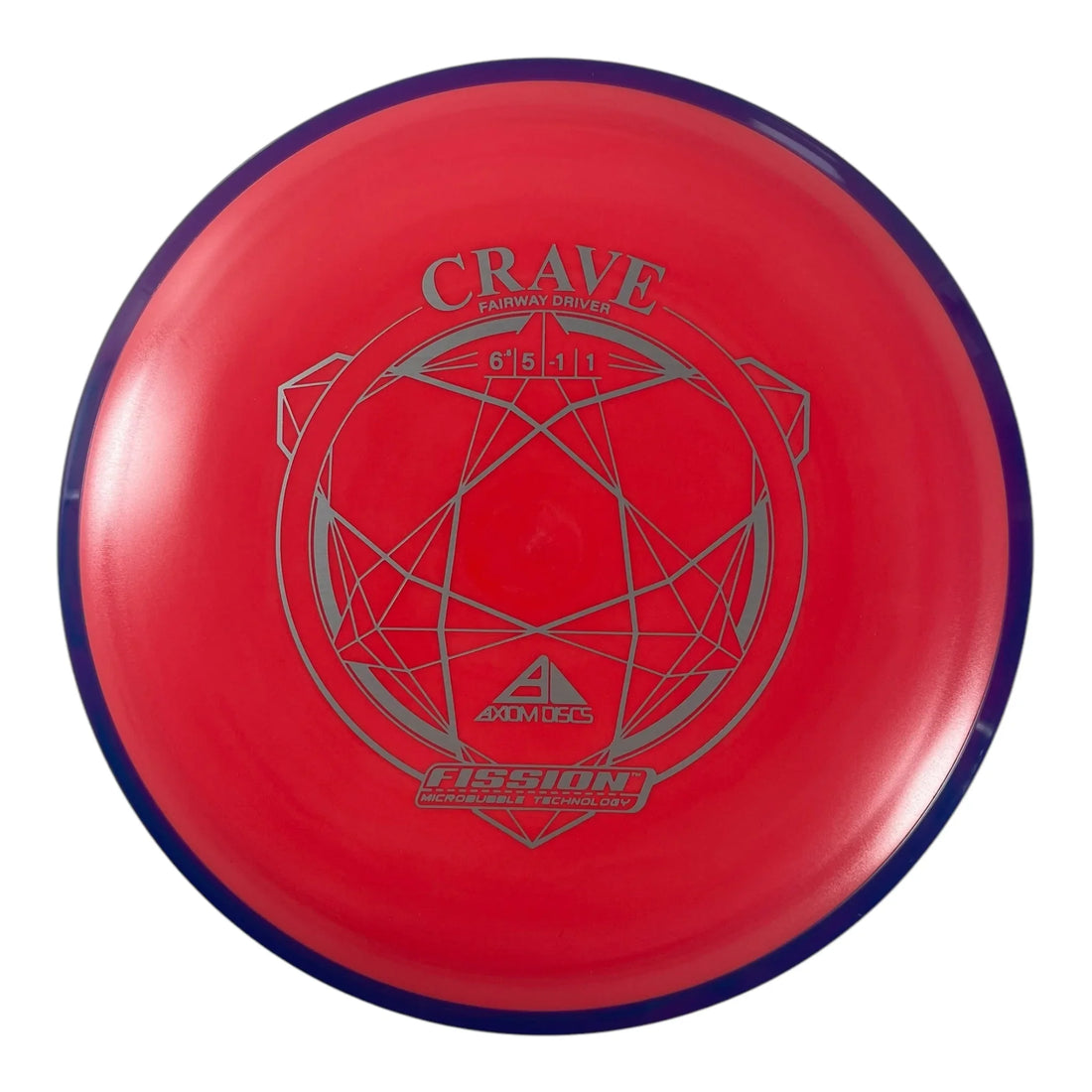 Axiom Discs Crave | Fission | Pink/Purple 152-169g Disc Golf