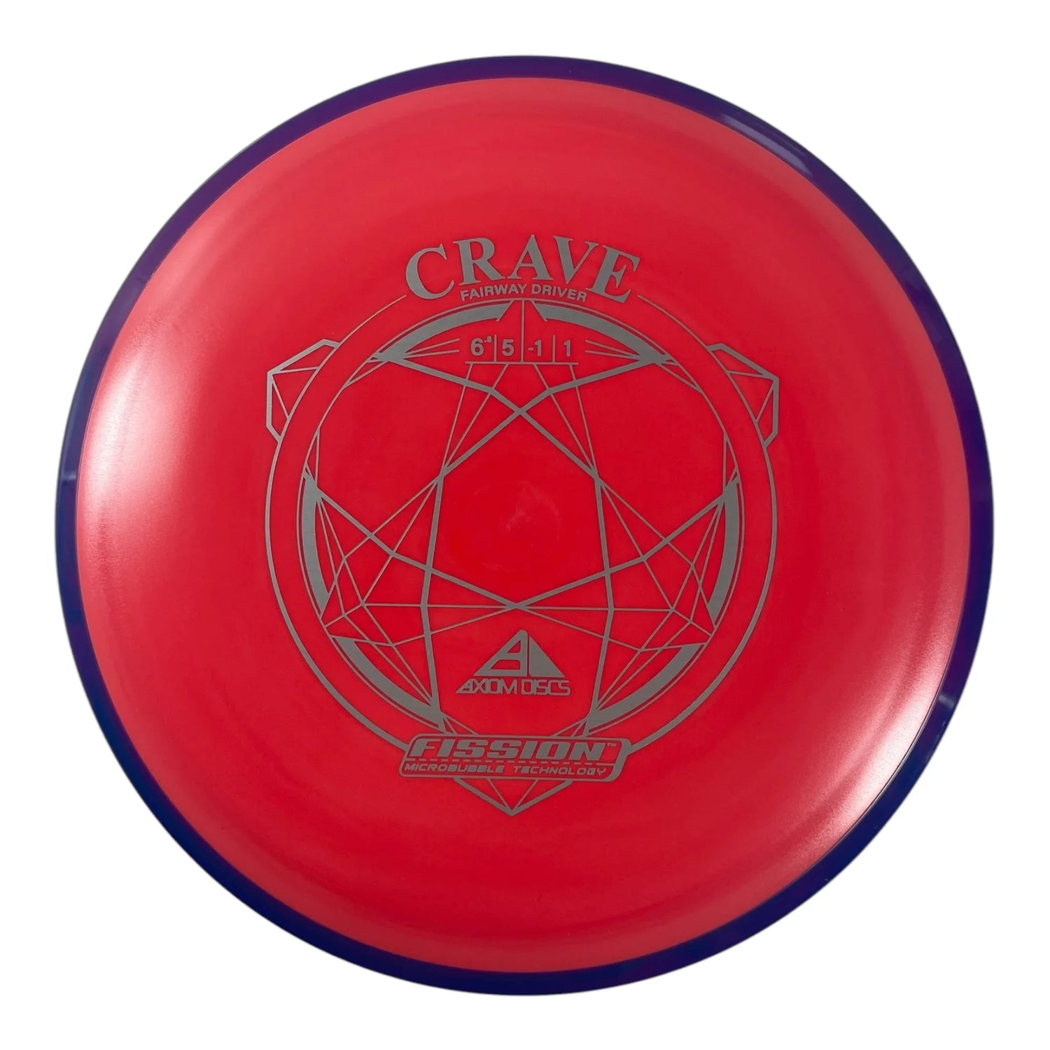 Axiom Discs Crave | Fission | Pink/Purple 152-169g Disc Golf