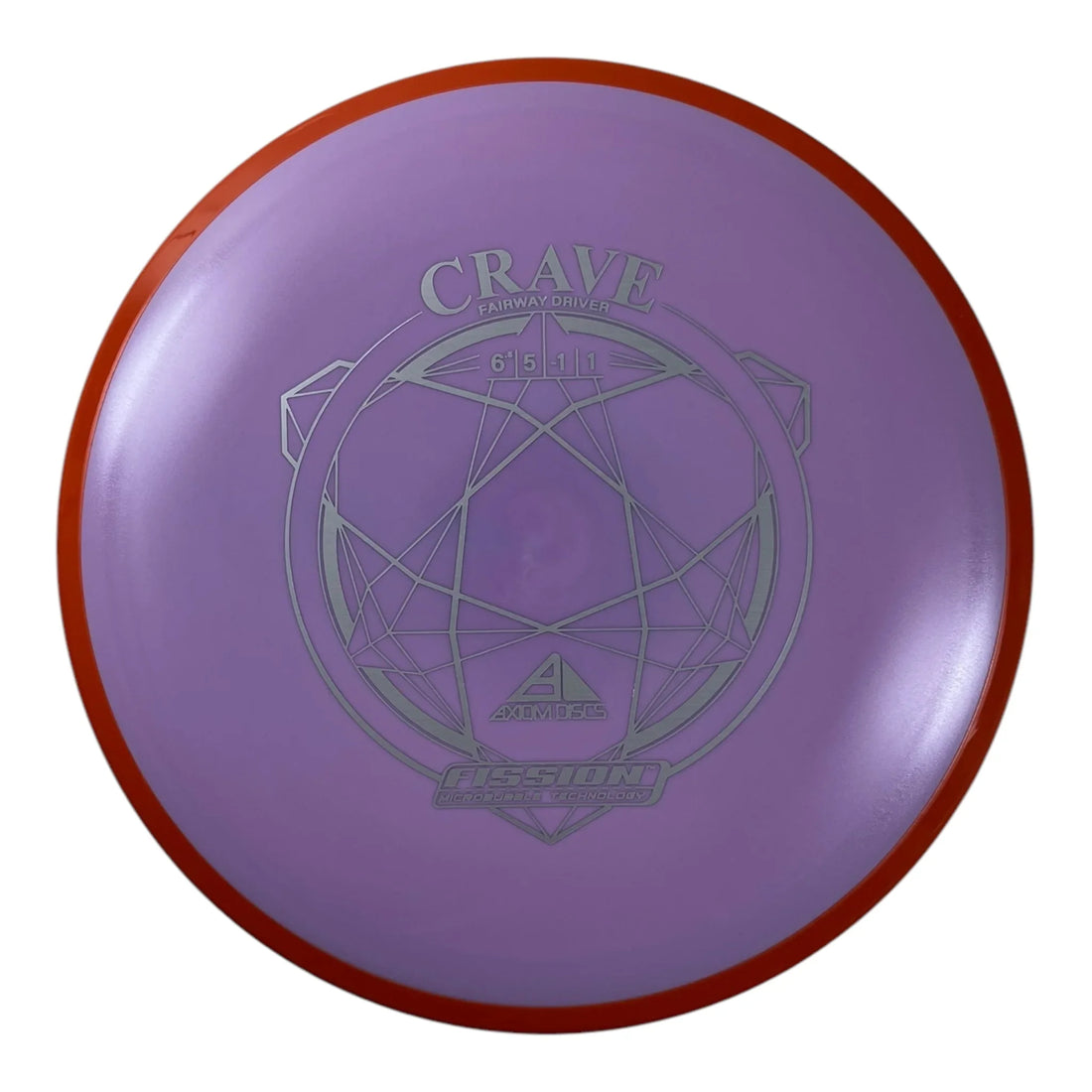 Axiom Discs Crave | Fission | Purple/Orange 169g Disc Golf