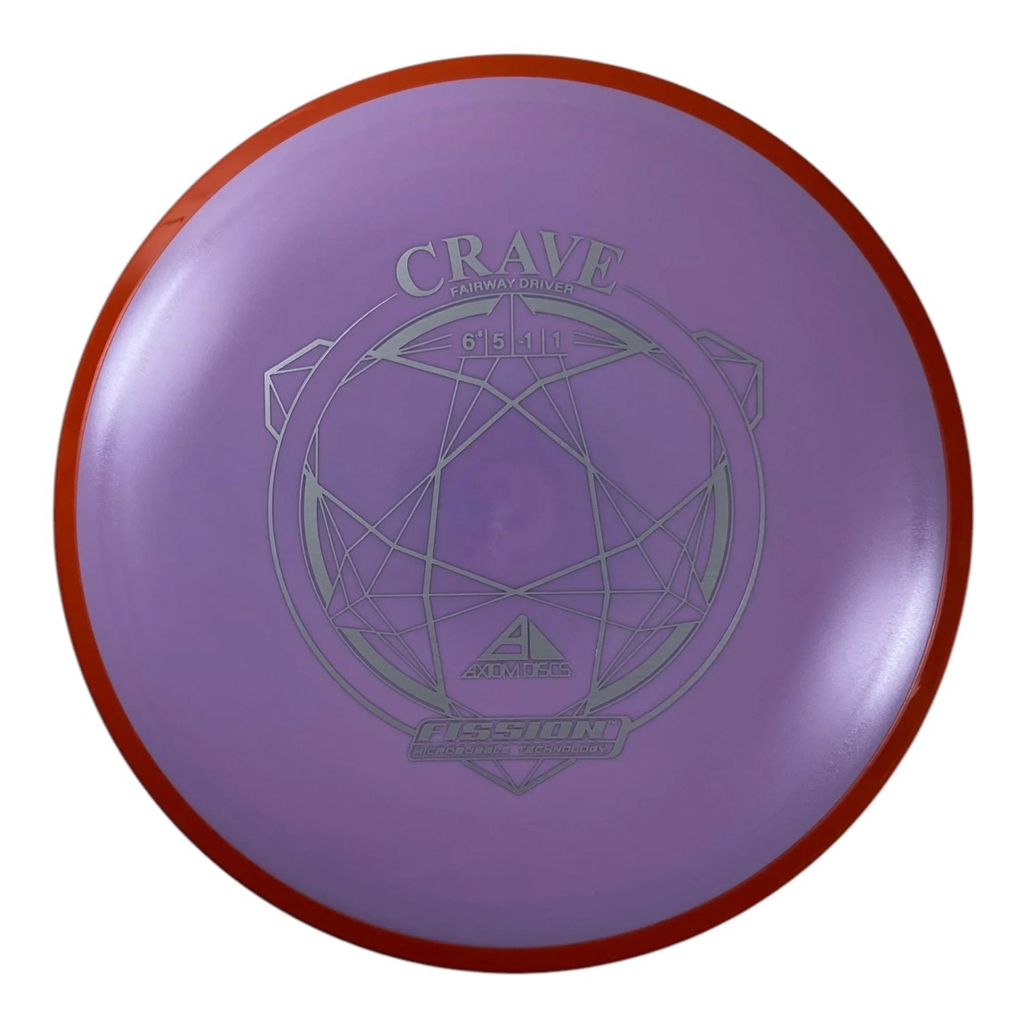 Axiom Discs Crave | Fission | Purple/Orange 169g Disc Golf