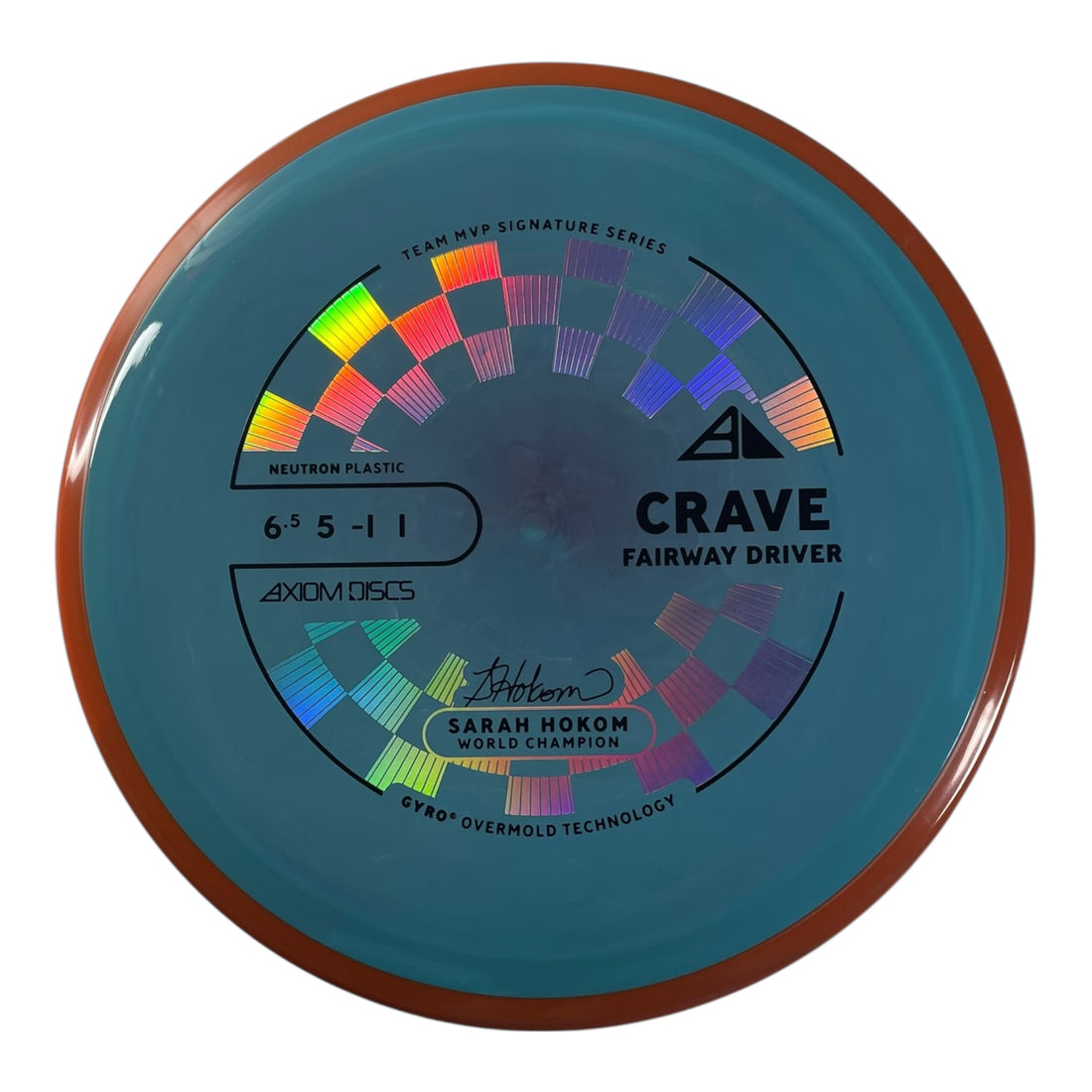Axiom Discs Crave | Neutron | Blue/Orange 163g (Project Lab Coat) Disc Golf