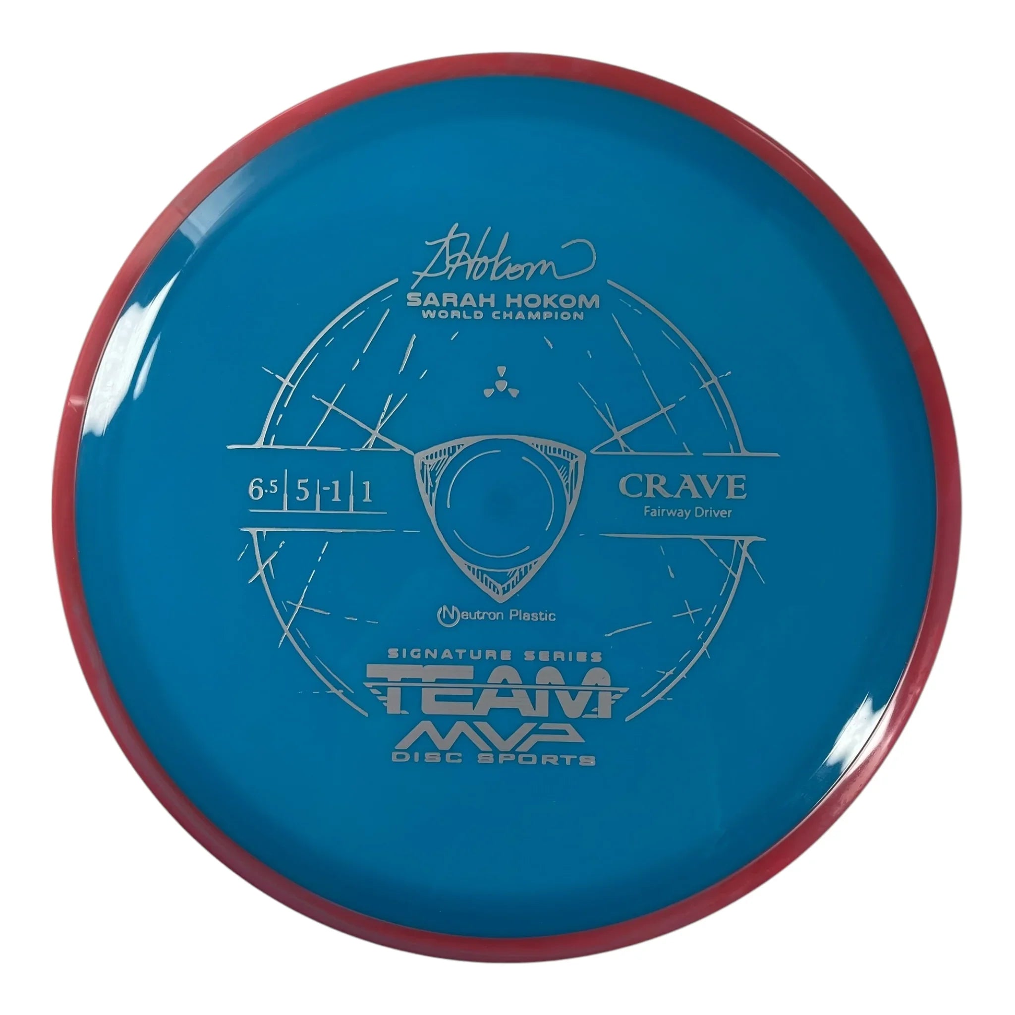 Axiom Discs Crave | Neutron | Blue/Pink 163g (Sarah Hokom) Disc Golf