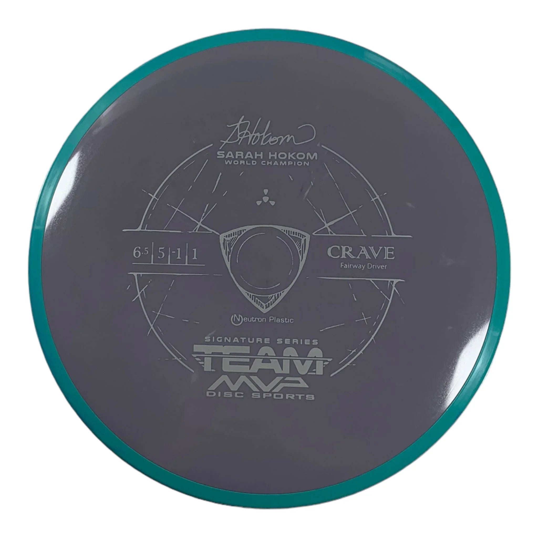 Axiom Discs Crave | Neutron | Purple/Blue 161g (Sarah Hokom) Disc Golf