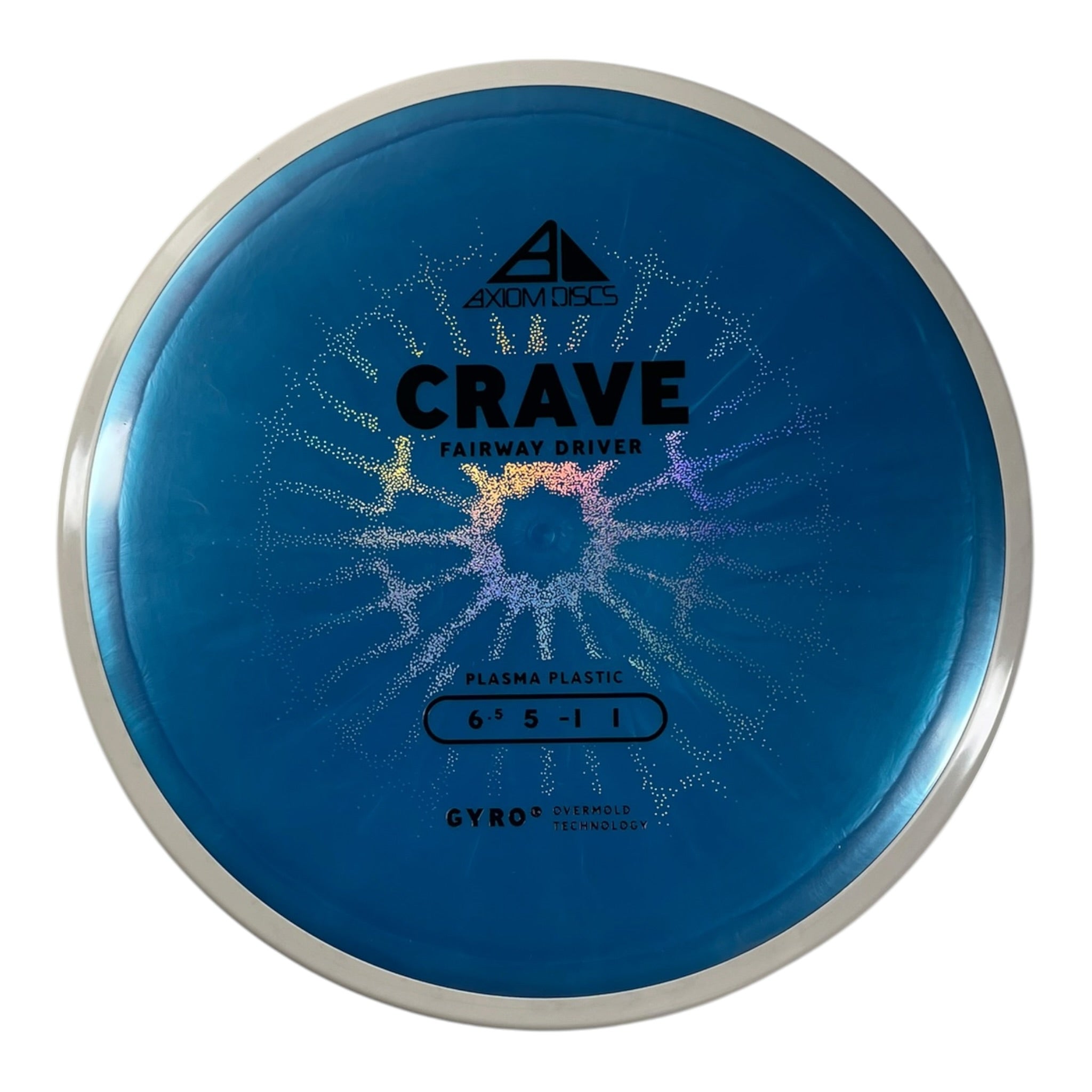 Axiom Discs Crave | Plasma | Blue/White 175g (Project Lab Coat) Disc Golf