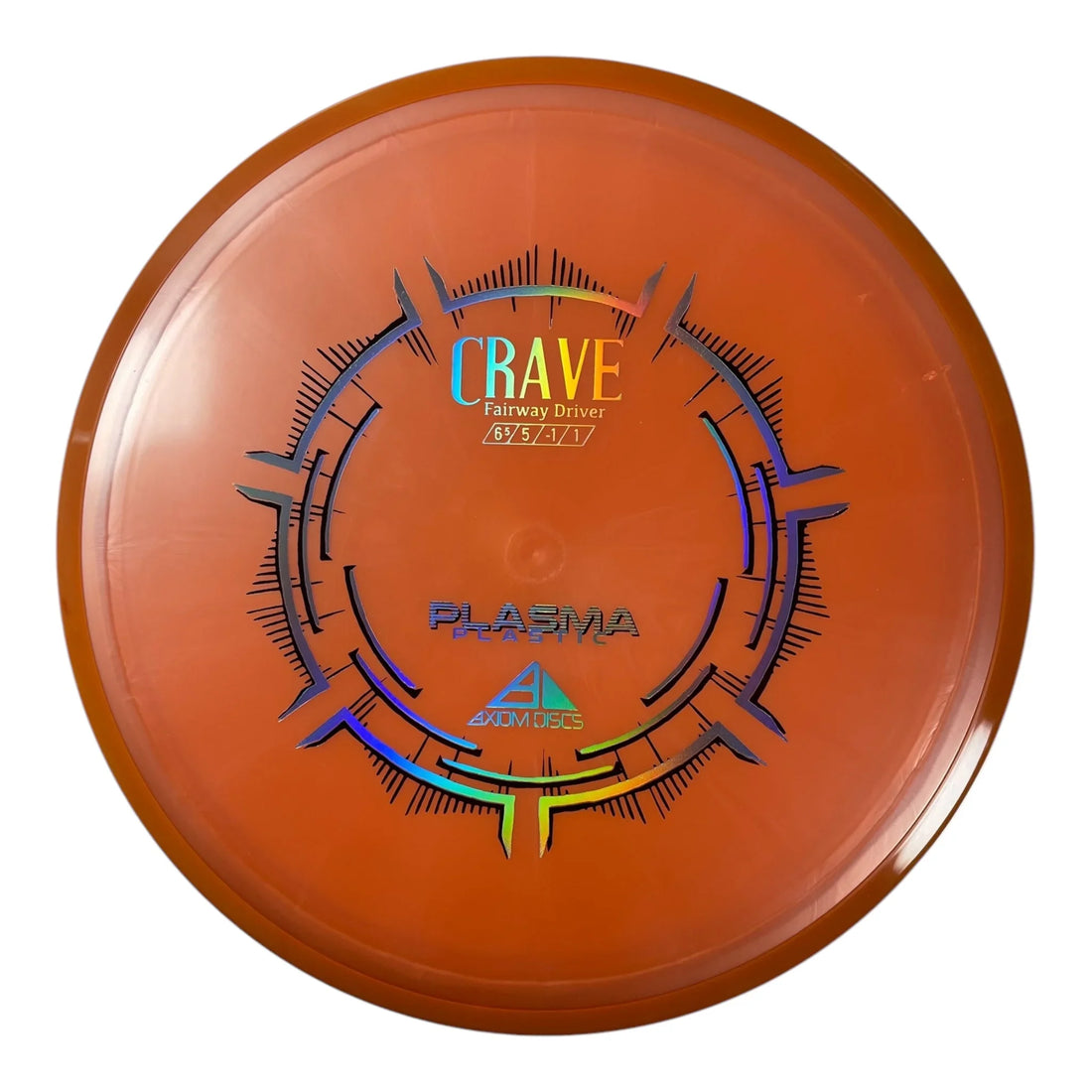 Axiom Discs Crave | Plasma | Orange/Orange 162g Disc Golf