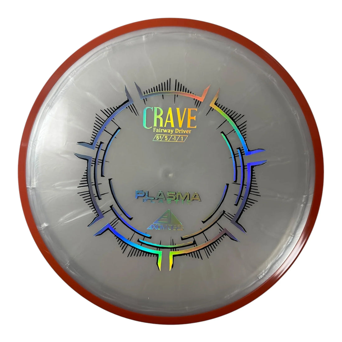 Axiom Discs Crave | Plasma | Silver/Orange 164-174g Disc Golf