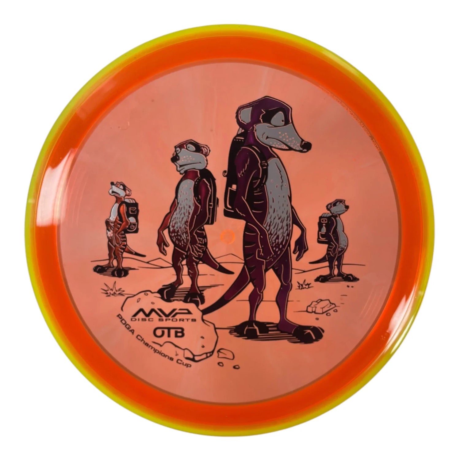 Axiom Discs Crave | Prism Proton | Orange/Yellow 158g (OTB CC 2025) Disc Golf