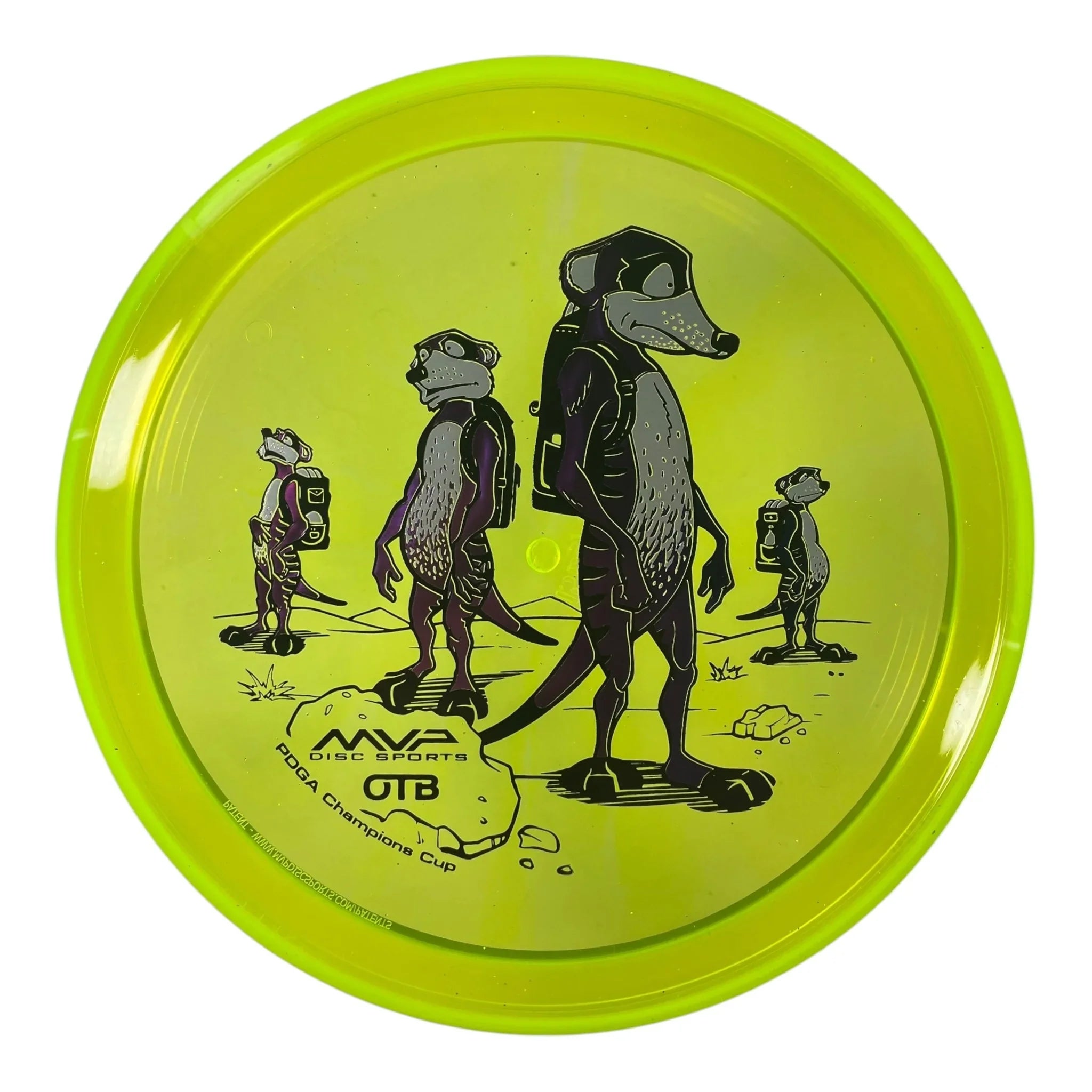 Axiom Discs Crave | Prism Proton | Yellow/Green 158g (OTB CC 2025) Disc Golf