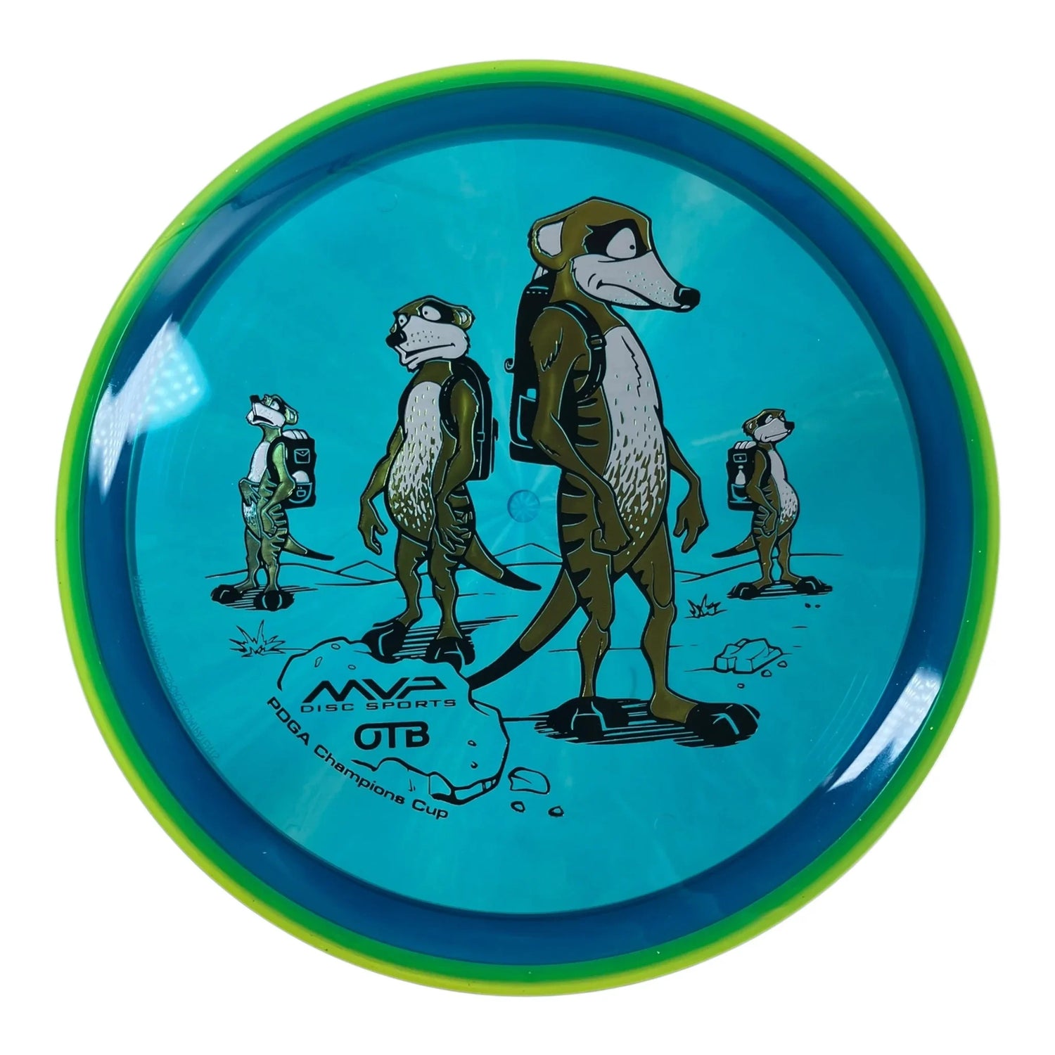 Axiom Discs Crave | Prism Proton Soft | Blue/Green 157g (OTB CC 2025) Disc Golf