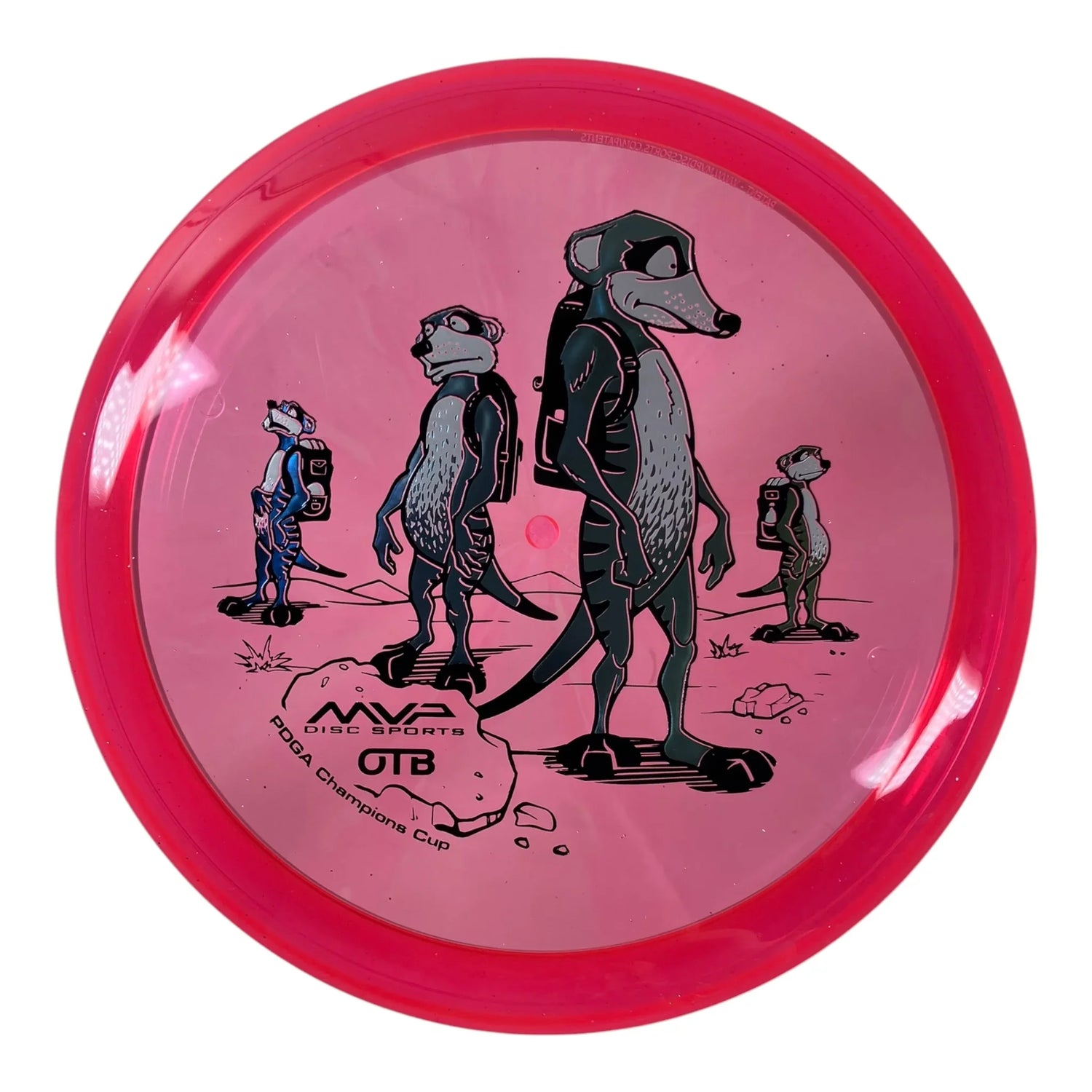 Axiom Discs Crave | Prism Proton Soft | Pink/Pink 158-159g (OTB CC 2025) Disc Golf