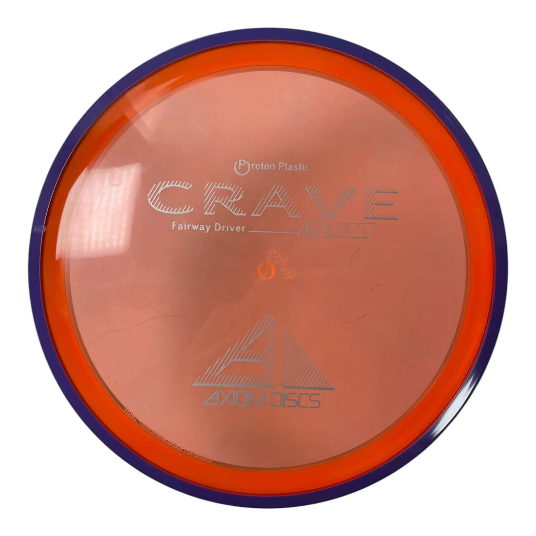 Axiom Discs Crave | Proton | Orange/Purple 164g Disc Golf
