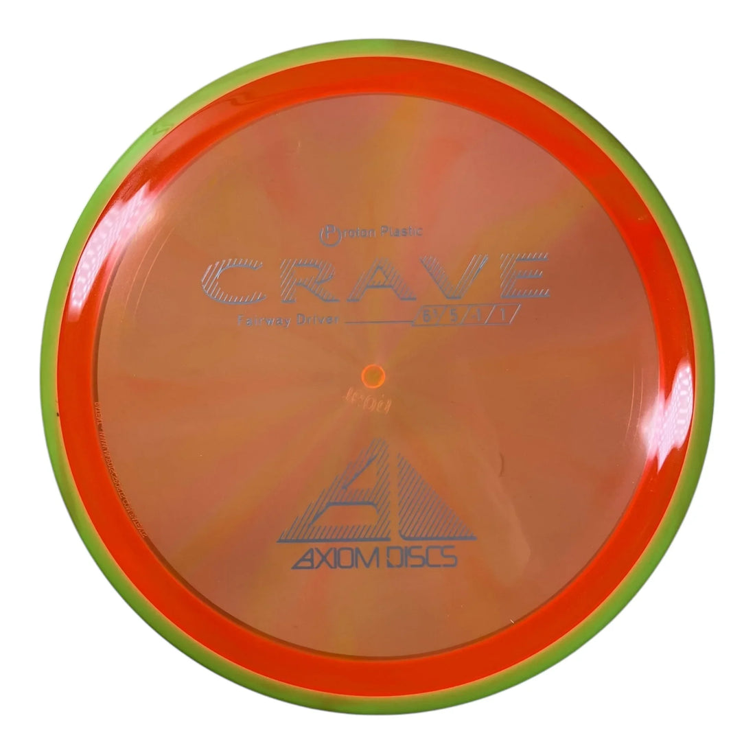 Axiom Discs Crave | Proton | Orange/Yellow 160g Disc Golf