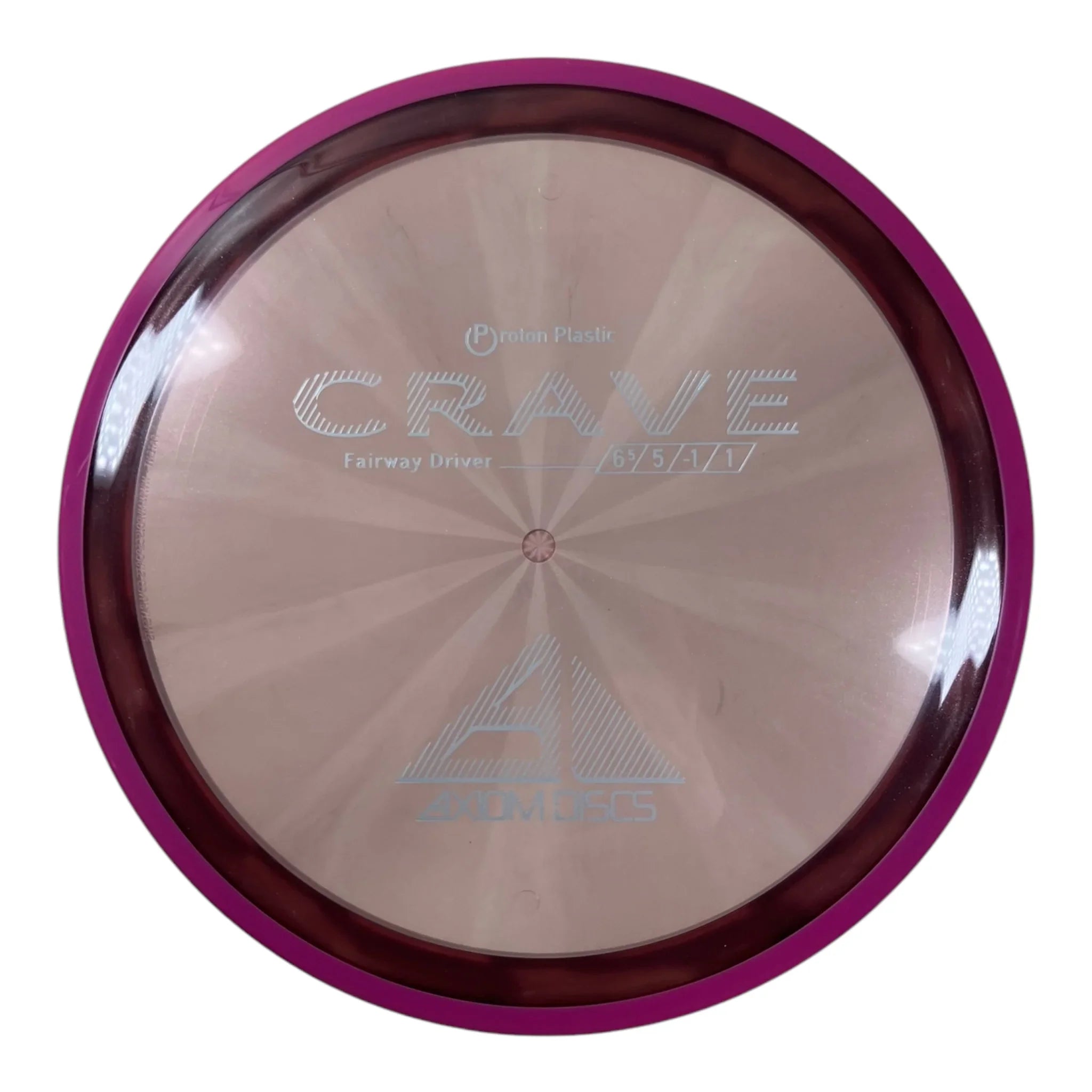 Axiom Discs Crave | Proton | Purple/Purple 164g Disc Golf